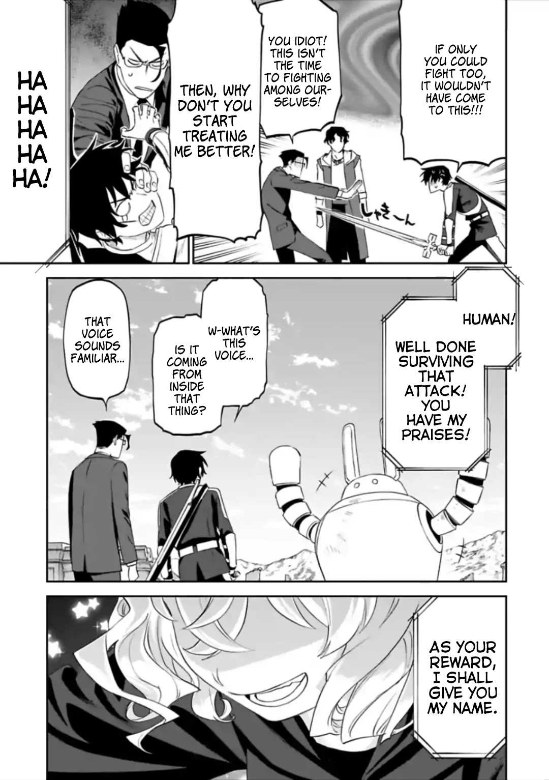 Fantasy Bishoujo Juniku Ojisan to Chapter 59 page 13 - Chapter 59: Fabiniku Ojisan and The Resolve to Fight