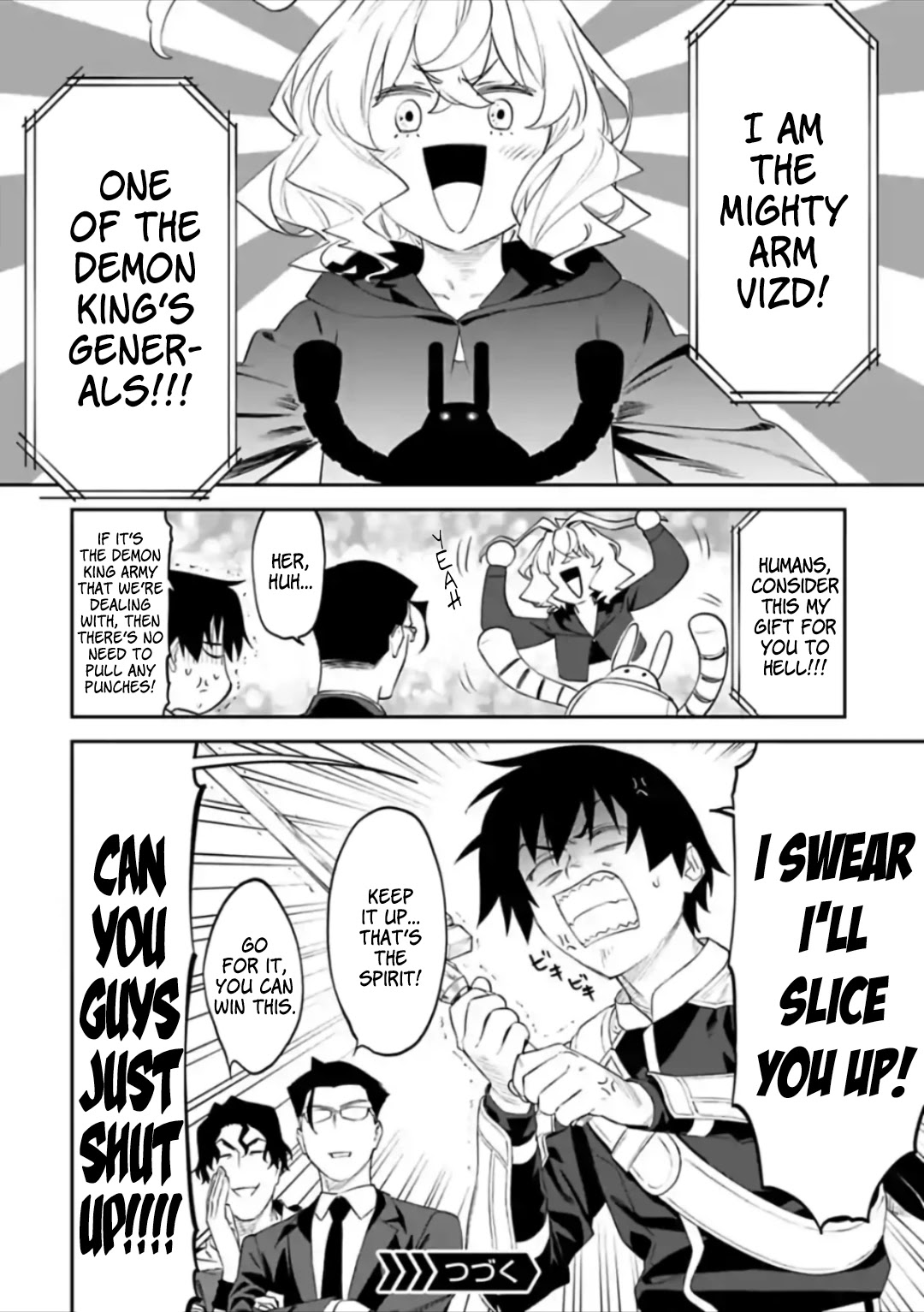 Fantasy Bishoujo Juniku Ojisan to Chapter 59 page 14 - Chapter 59: Fabiniku Ojisan and The Resolve to Fight