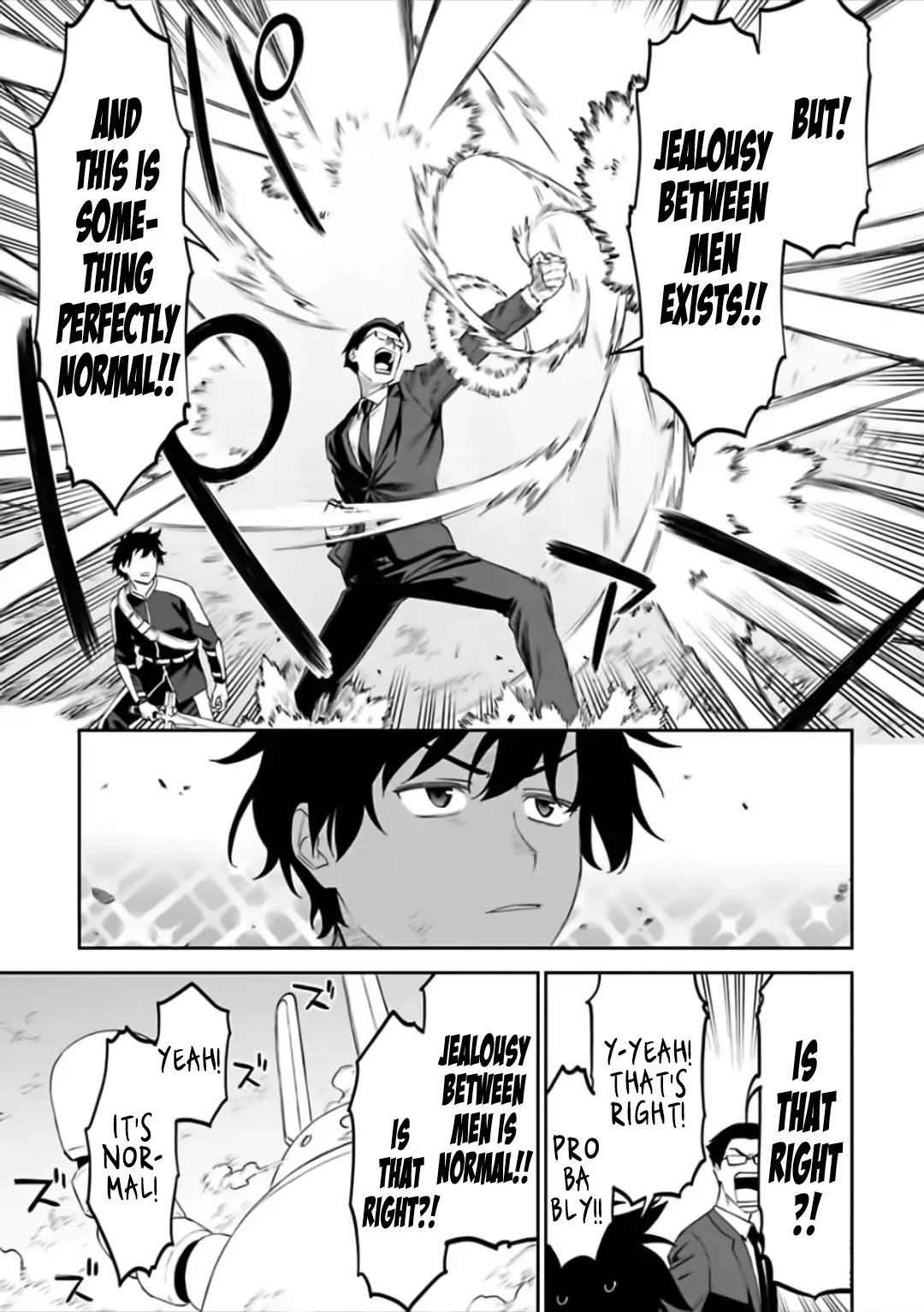 Fantasy Bishoujo Juniku Ojisan to Chapter 64 page 3 - Chapter 64: Fabiniku Ojisan And Curse