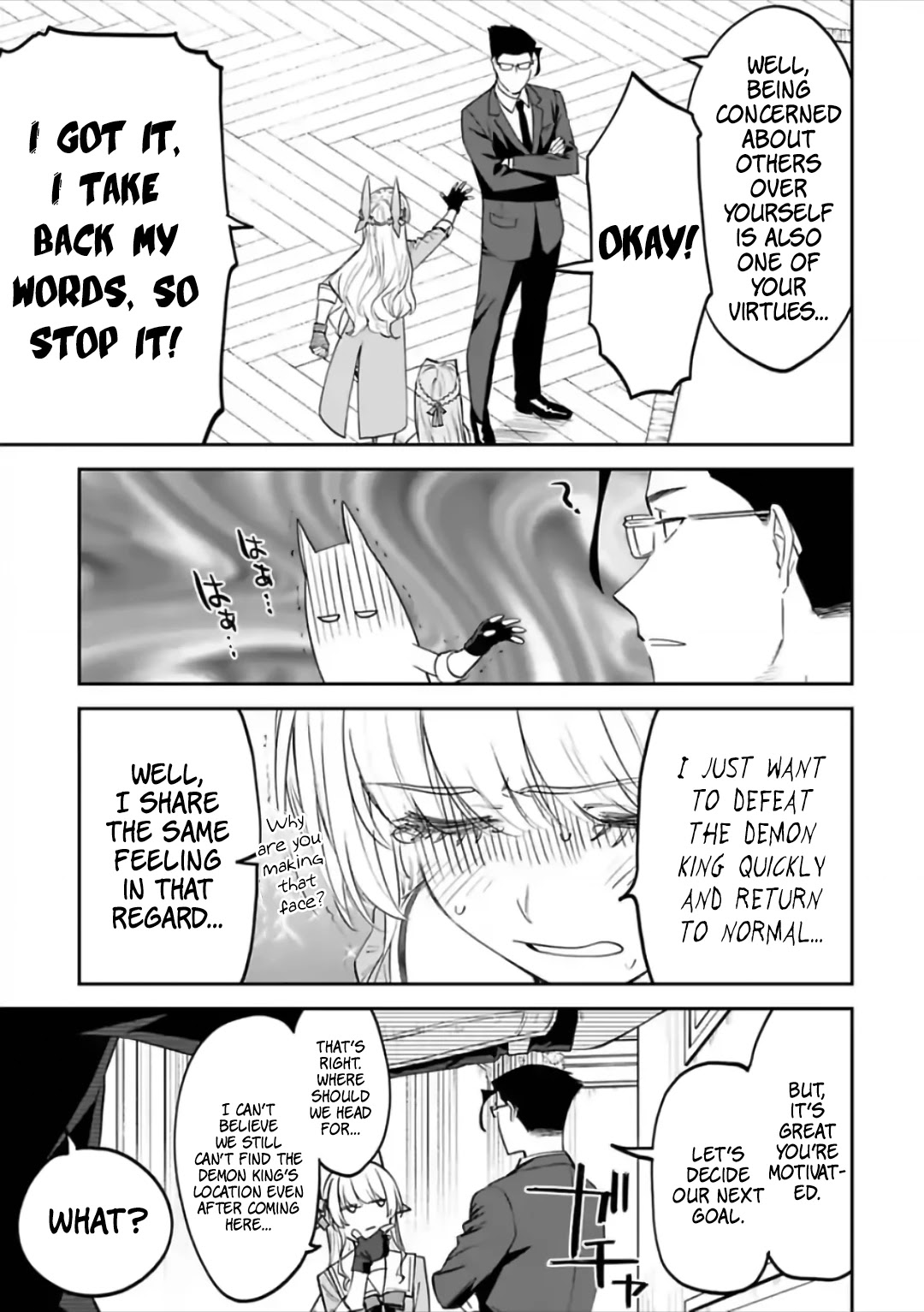 Fantasy Bishoujo Juniku Ojisan to Chapter 67 page 9 - Chapter 67: Fabiniku Ojisan And Kneeling Down