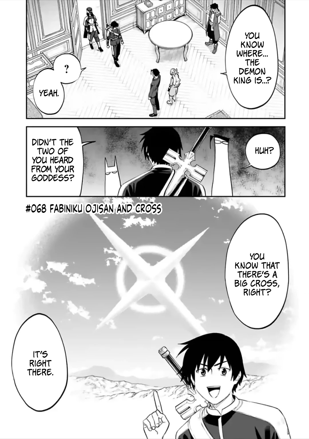 Fantasy Bishoujo Juniku Ojisan to Chapter 68 page 1 - Chapter 68: Fabiniku Ojisan And Cross
