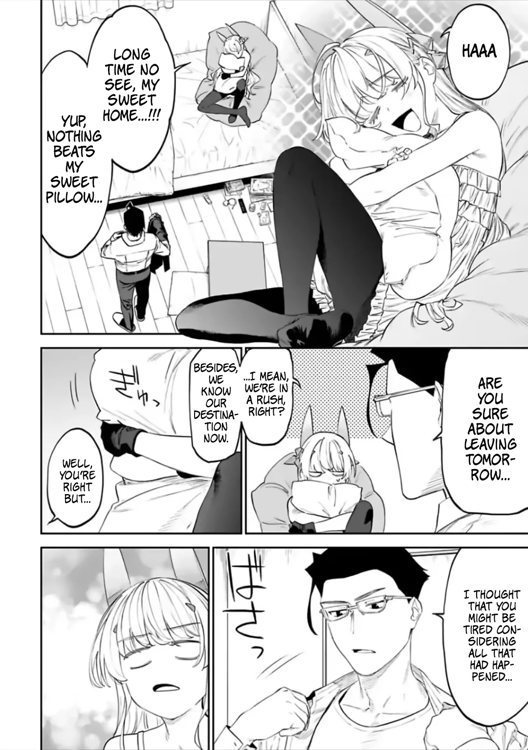 Fantasy Bishoujo Juniku Ojisan to Chapter 68 page 4 - Chapter 68: Fabiniku Ojisan And Cross
