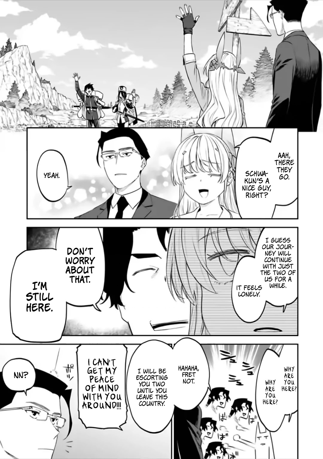 Fantasy Bishoujo Juniku Ojisan to Chapter 69 page 3 - Chapter 69: Fabiniku Ojisan And Journey