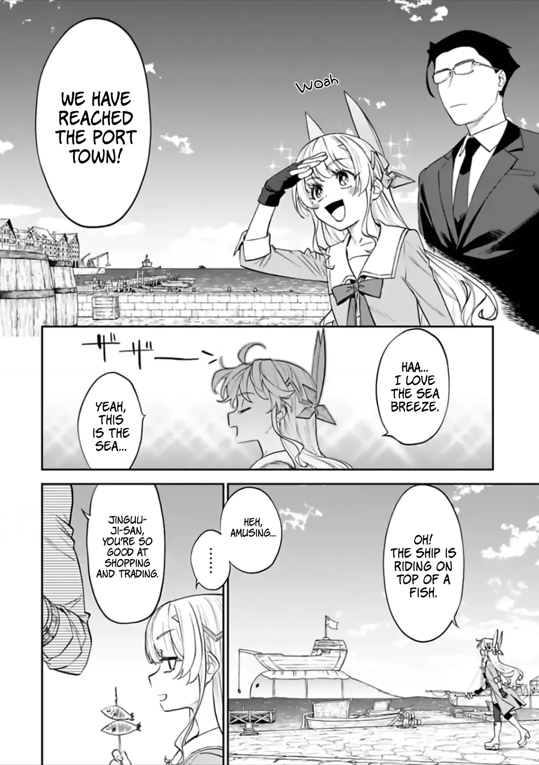Fantasy Bishoujo Juniku Ojisan to Chapter 71 page 2 - Chapter 71: Fabiniku Ojisan And Connections