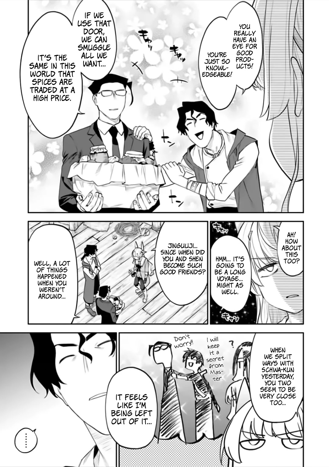 Fantasy Bishoujo Juniku Ojisan to Chapter 71 page 3 - Chapter 71: Fabiniku Ojisan And Connections
