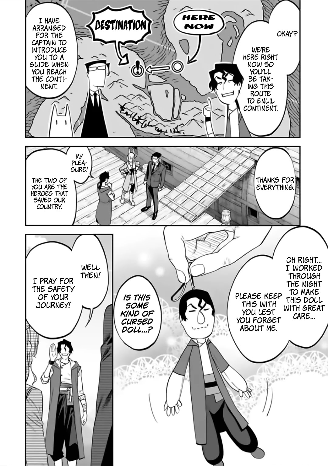 Fantasy Bishoujo Juniku Ojisan to Chapter 71 page 6 - Chapter 71: Fabiniku Ojisan And Connections