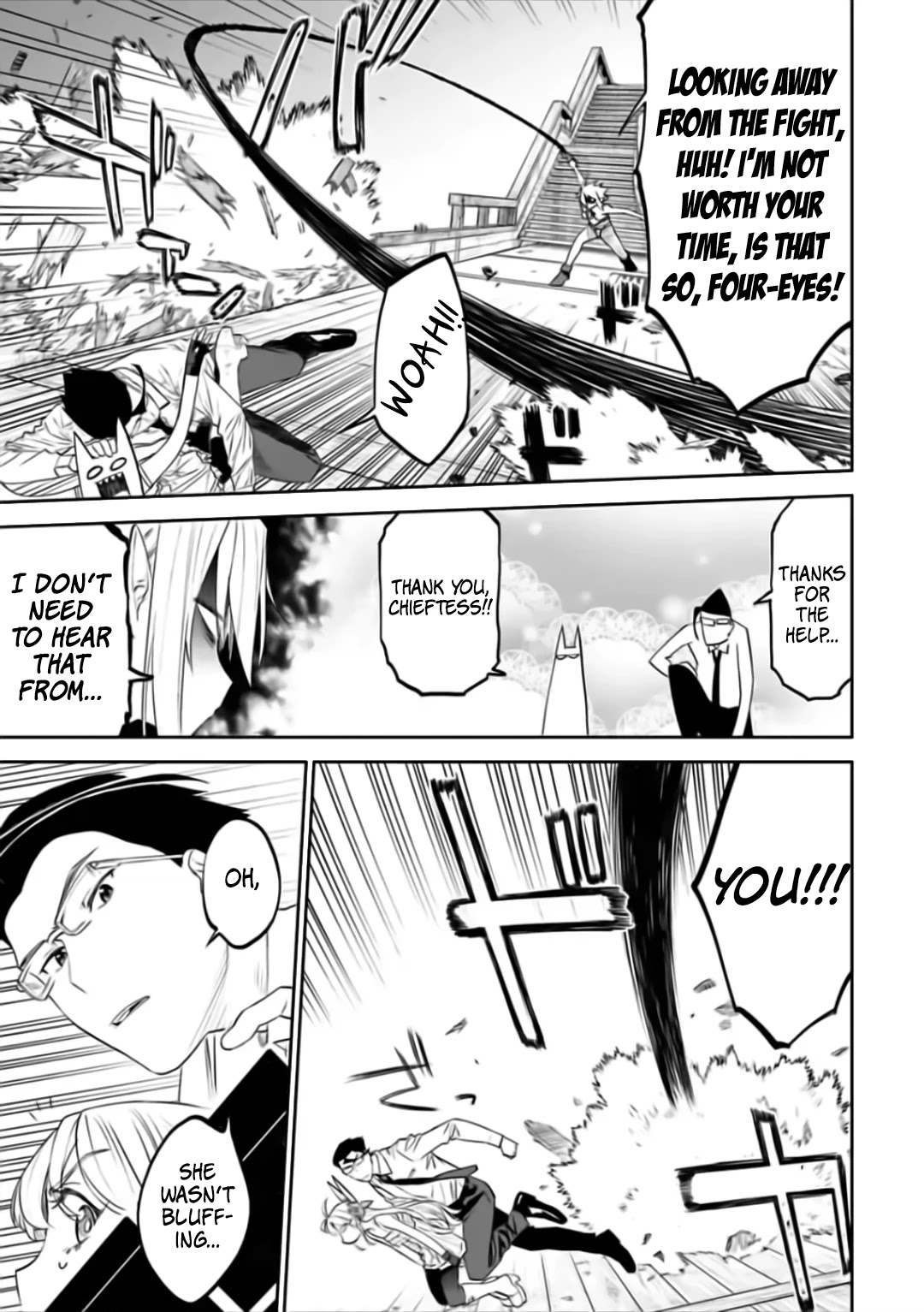 Fantasy Bishoujo Juniku Ojisan to Chapter 72 page 11 - Chapter 72: Fabiniku Ojisan and God Eater