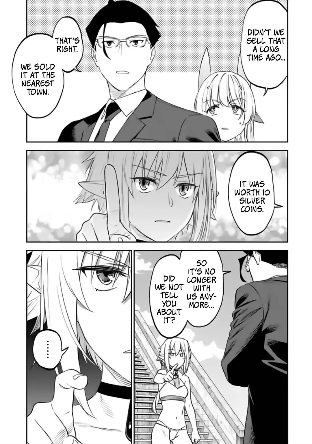 Fantasy Bishoujo Juniku Ojisan to Chapter 72 page 3 - Chapter 72: Fabiniku Ojisan and God Eater