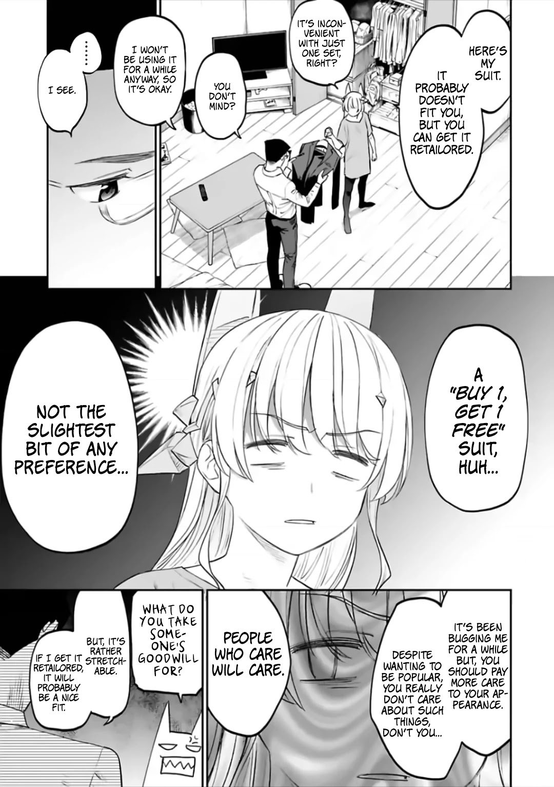 Fantasy Bishoujo Juniku Ojisan to Chapter 75 page 5 - Chapter 75: Fabiniku Ojisan And Cool Biz