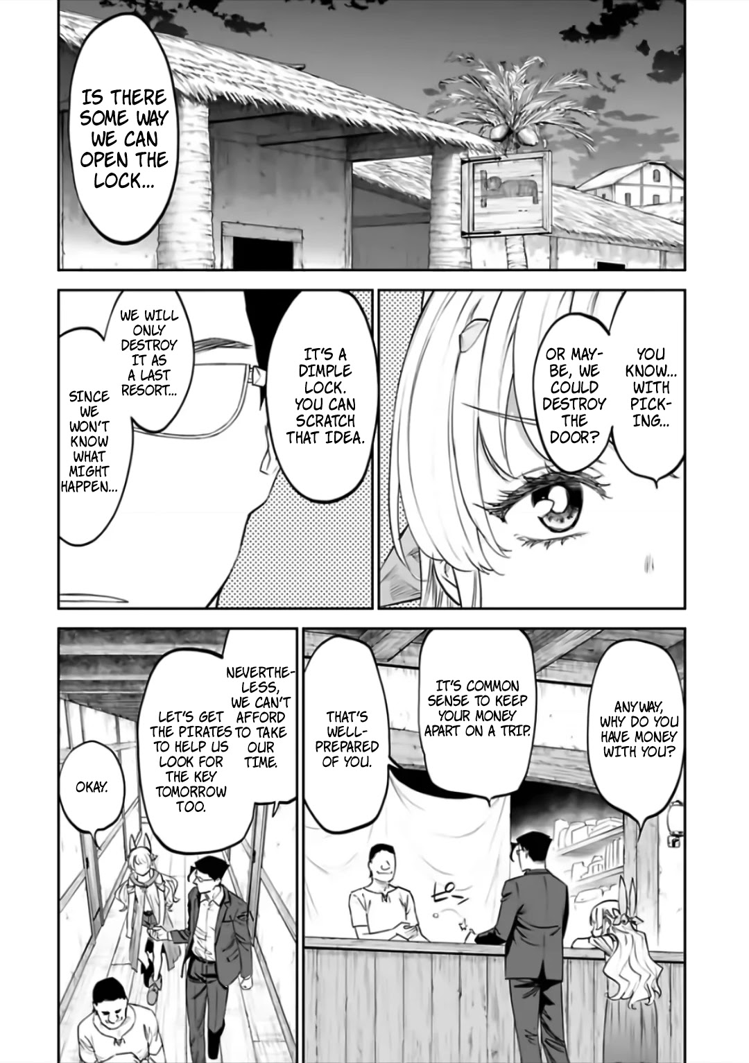 Fantasy Bishoujo Juniku Ojisan to Chapter 77 page 4 - Chapter 77: Fabiniku Ojisan And The Stolen Key