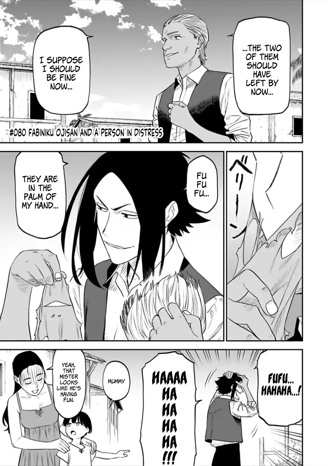 Fantasy Bishoujo Juniku Ojisan to Chapter 80 page 1 - Chapter 80: Fabiniku Ojisan And A Person In Distress