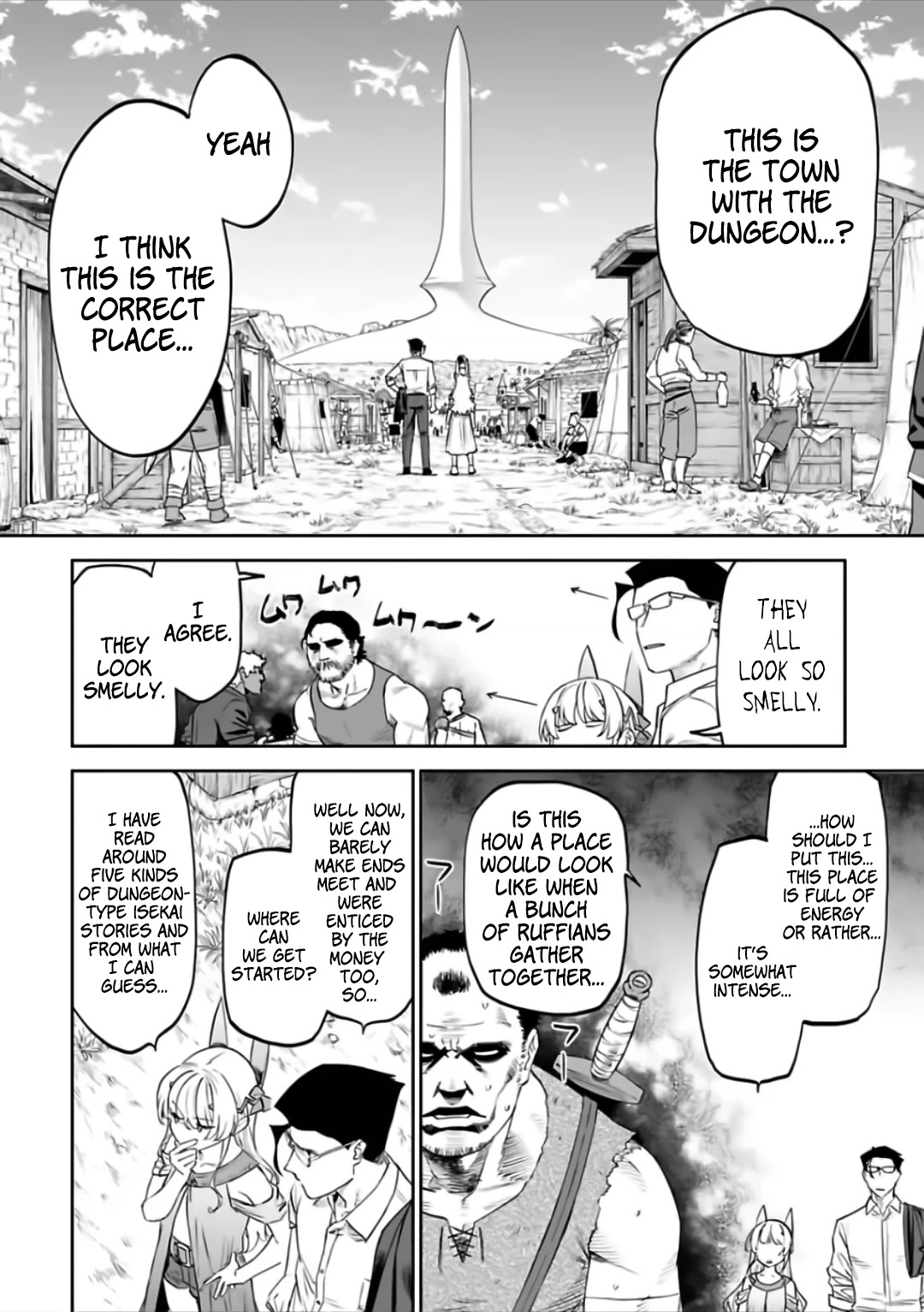 Fantasy Bishoujo Juniku Ojisan to Chapter 80 page 2 - Chapter 80: Fabiniku Ojisan And A Person In Distress