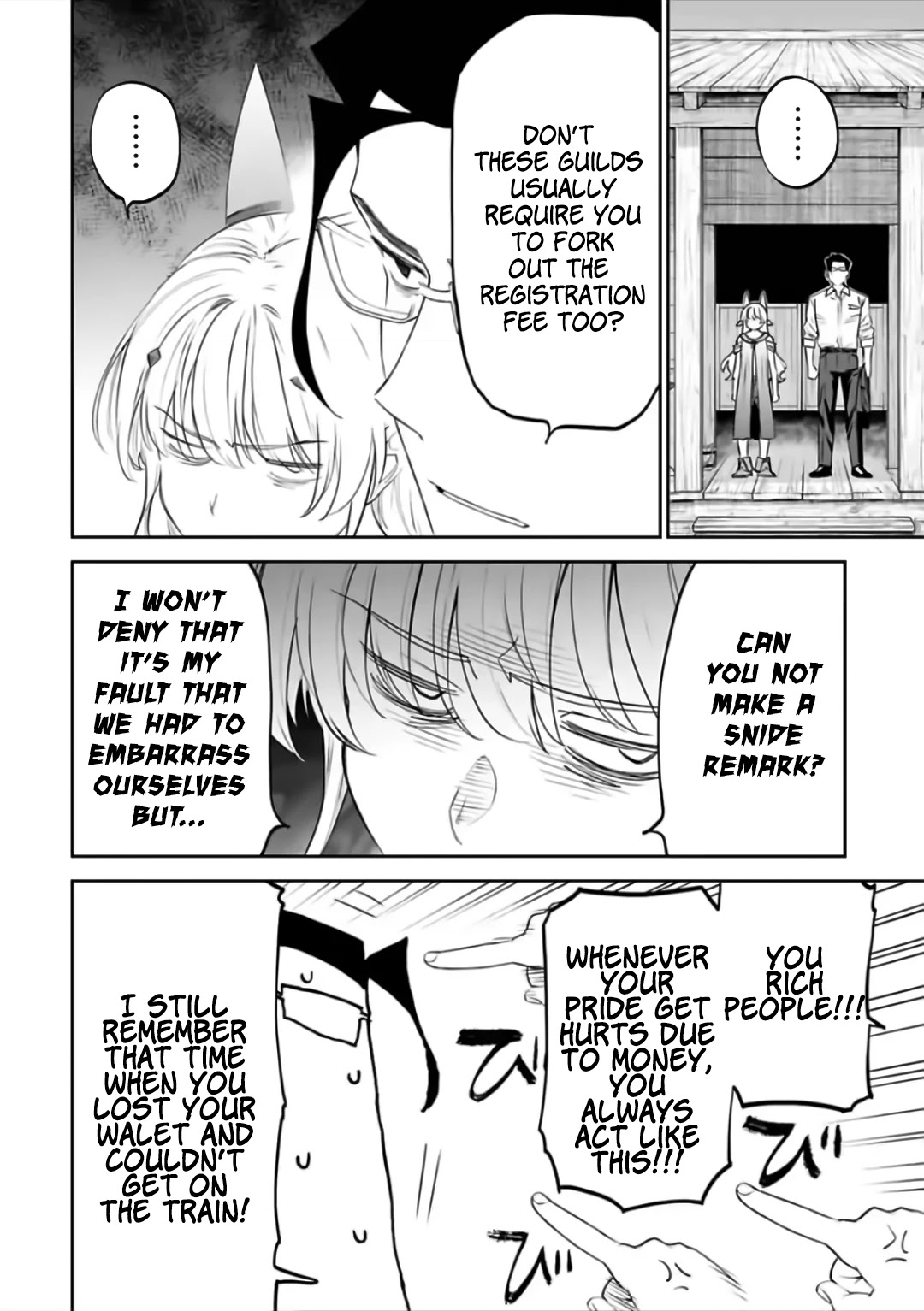 Fantasy Bishoujo Juniku Ojisan to Chapter 80 page 4 - Chapter 80: Fabiniku Ojisan And A Person In Distress
