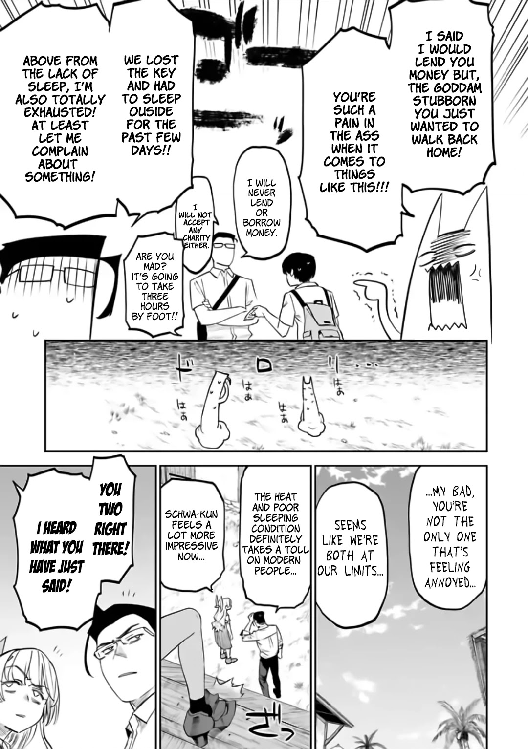 Fantasy Bishoujo Juniku Ojisan to Chapter 80 page 5 - Chapter 80: Fabiniku Ojisan And A Person In Distress