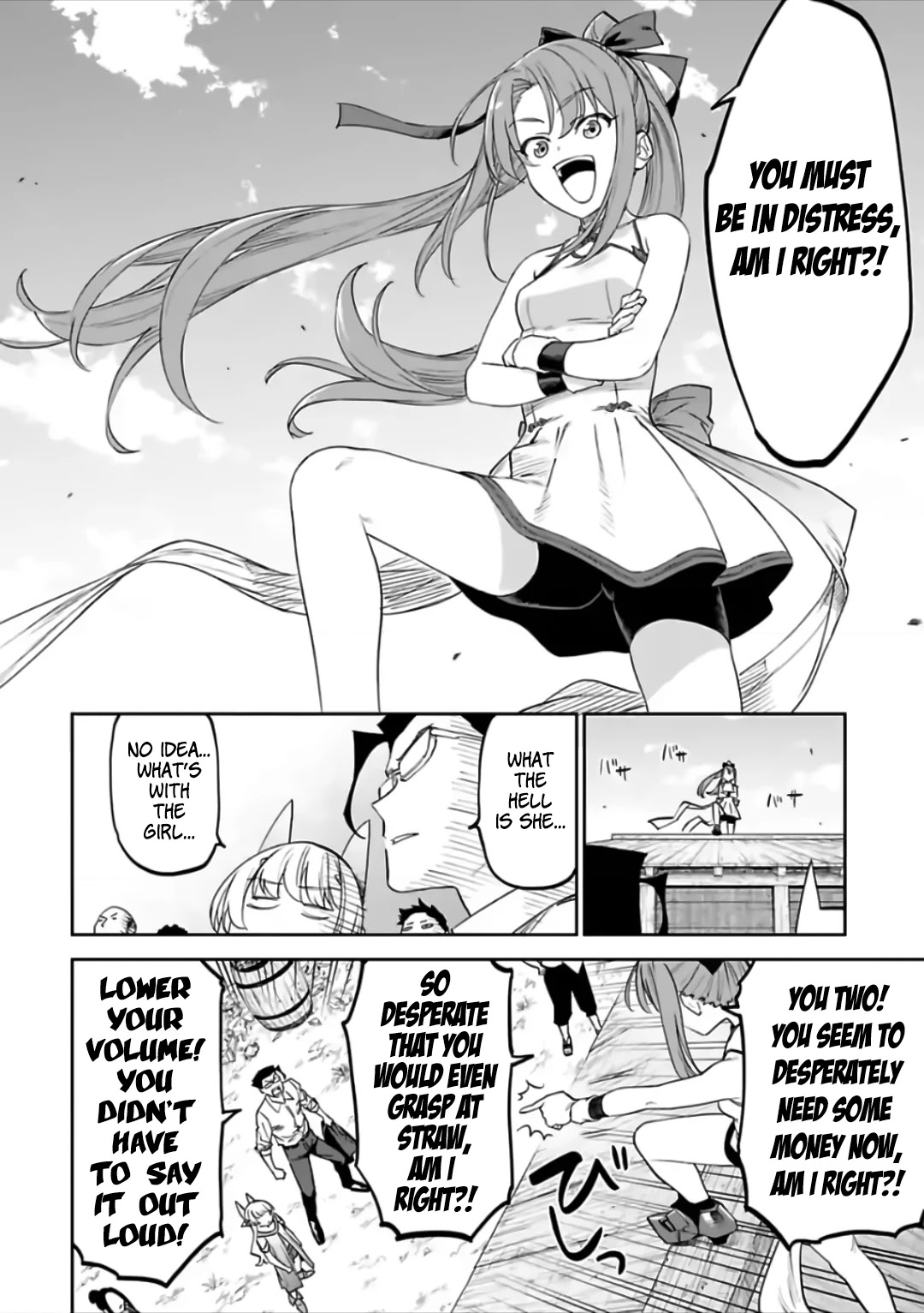 Fantasy Bishoujo Juniku Ojisan to Chapter 80 page 6 - Chapter 80: Fabiniku Ojisan And A Person In Distress
