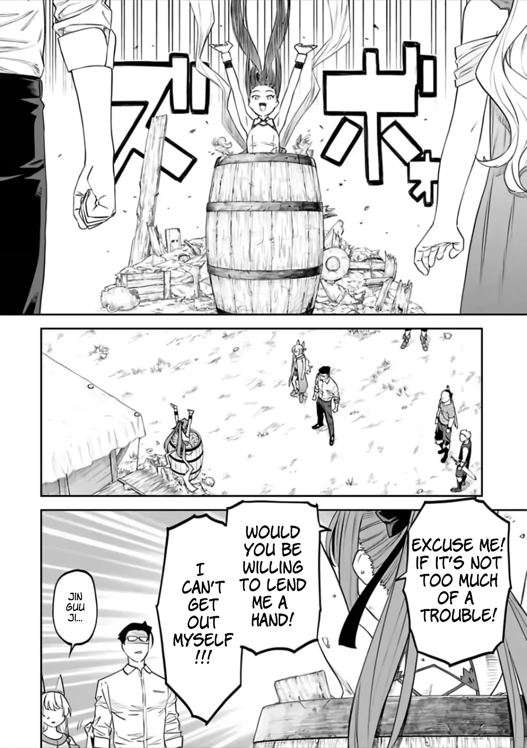 Fantasy Bishoujo Juniku Ojisan to Chapter 80 page 8 - Chapter 80: Fabiniku Ojisan And A Person In Distress