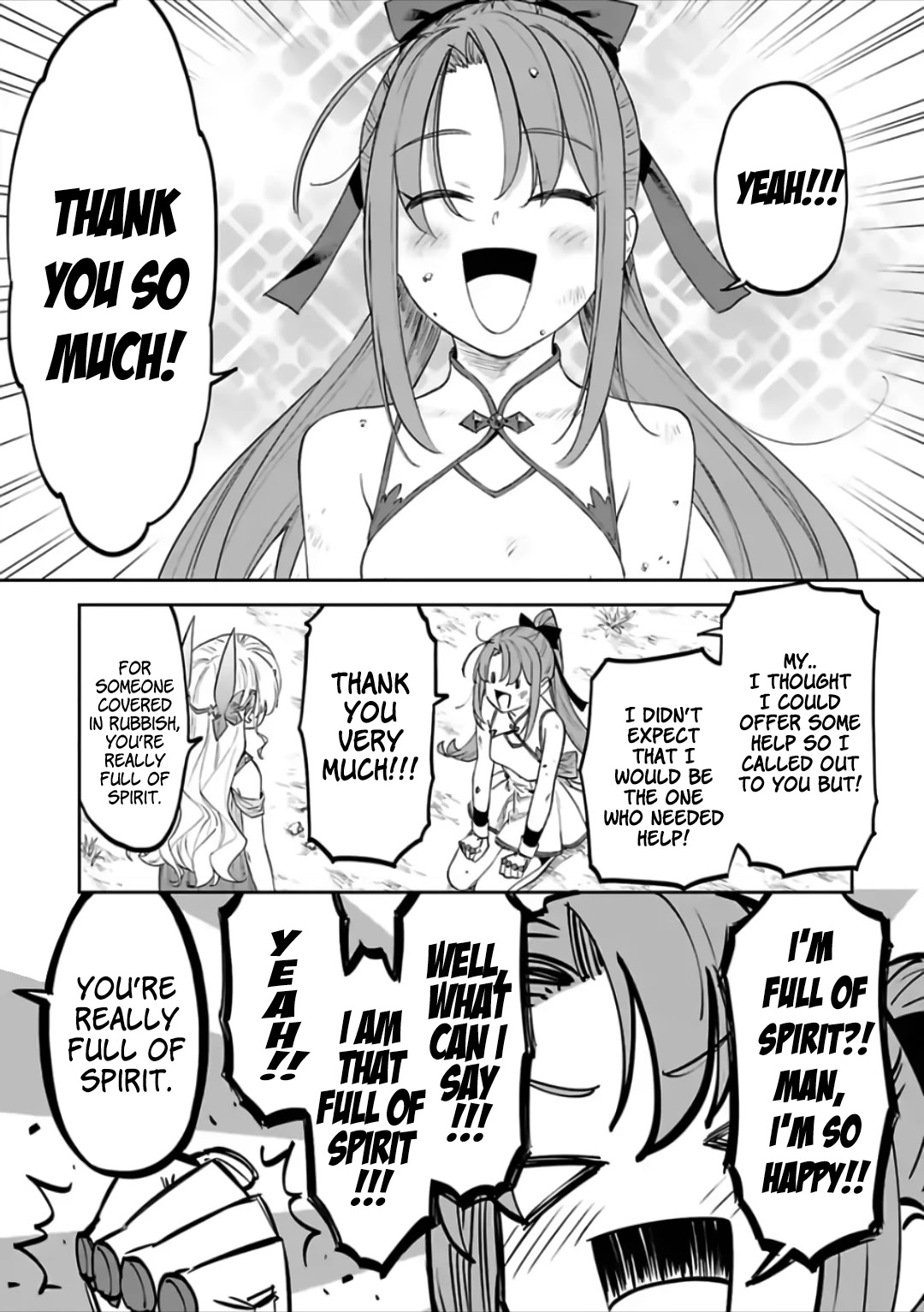 Fantasy Bishoujo Juniku Ojisan to Chapter 80 page 9 - Chapter 80: Fabiniku Ojisan And A Person In Distress