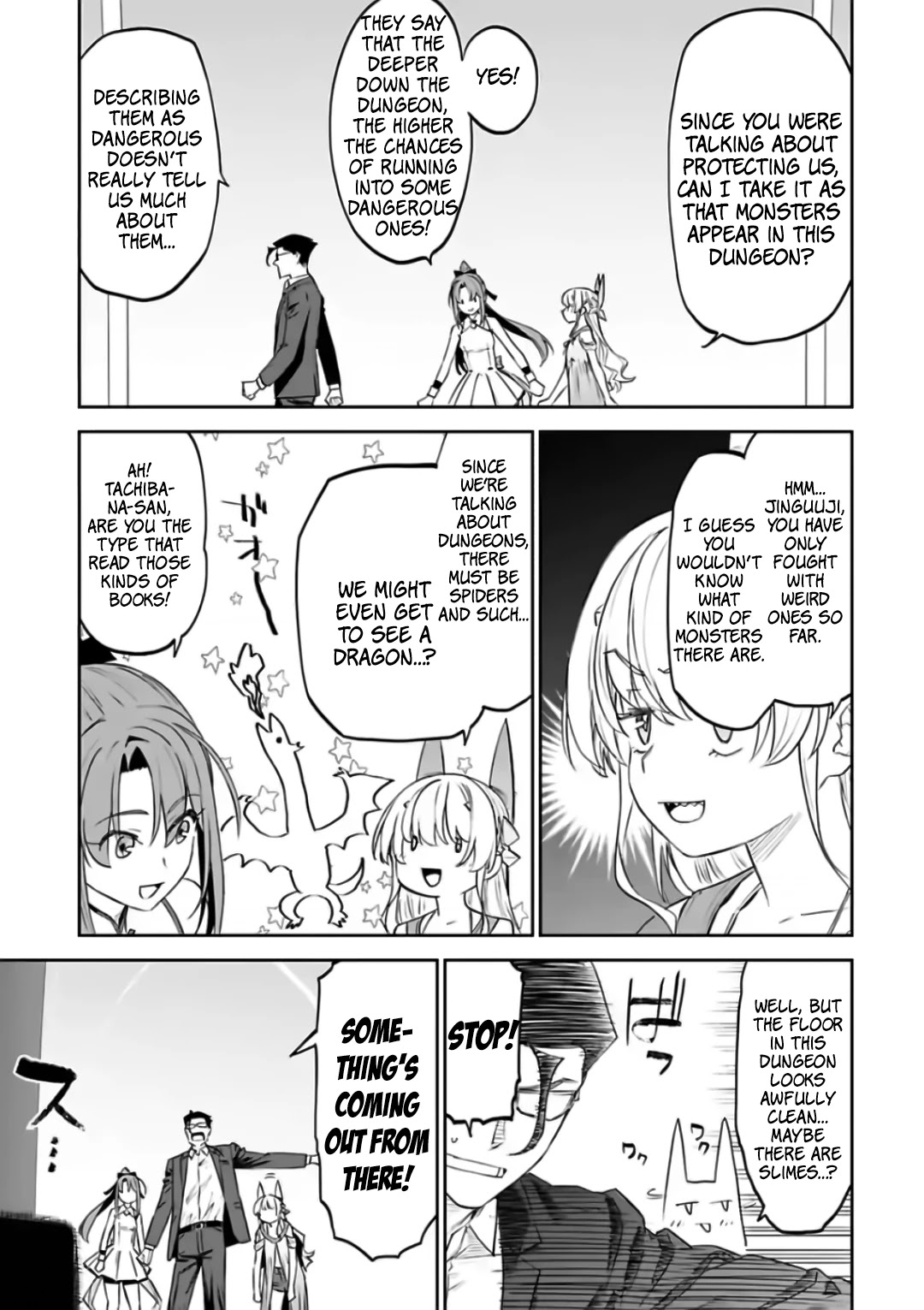 Fantasy Bishoujo Juniku Ojisan to Chapter 82 page 7 - Chapter 82: Fabiniku Ojisan And Dungeon