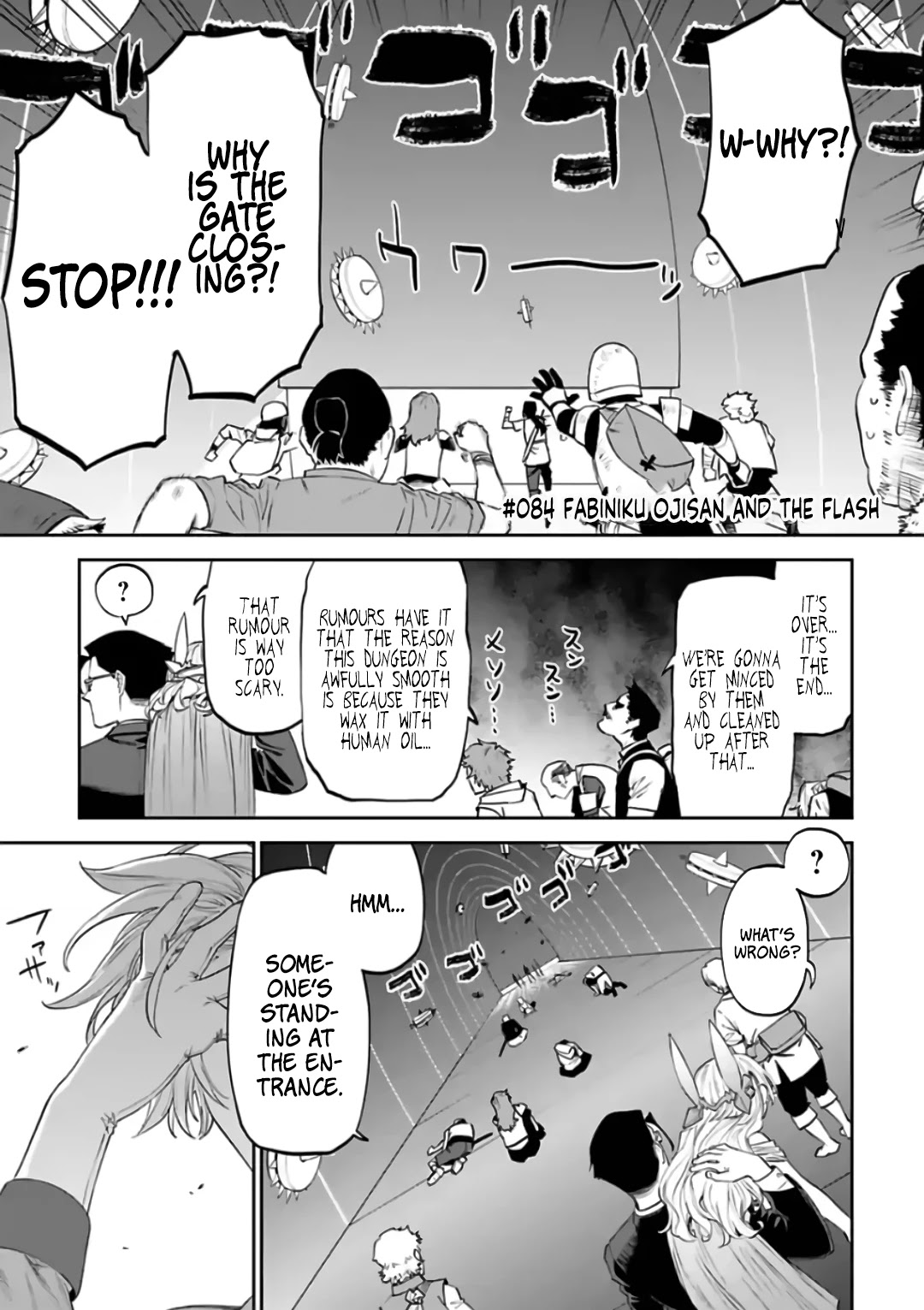 Fantasy Bishoujo Juniku Ojisan to Chapter 84 page 1 - Chapter 84: Fabiniku Ojisan And The Flash