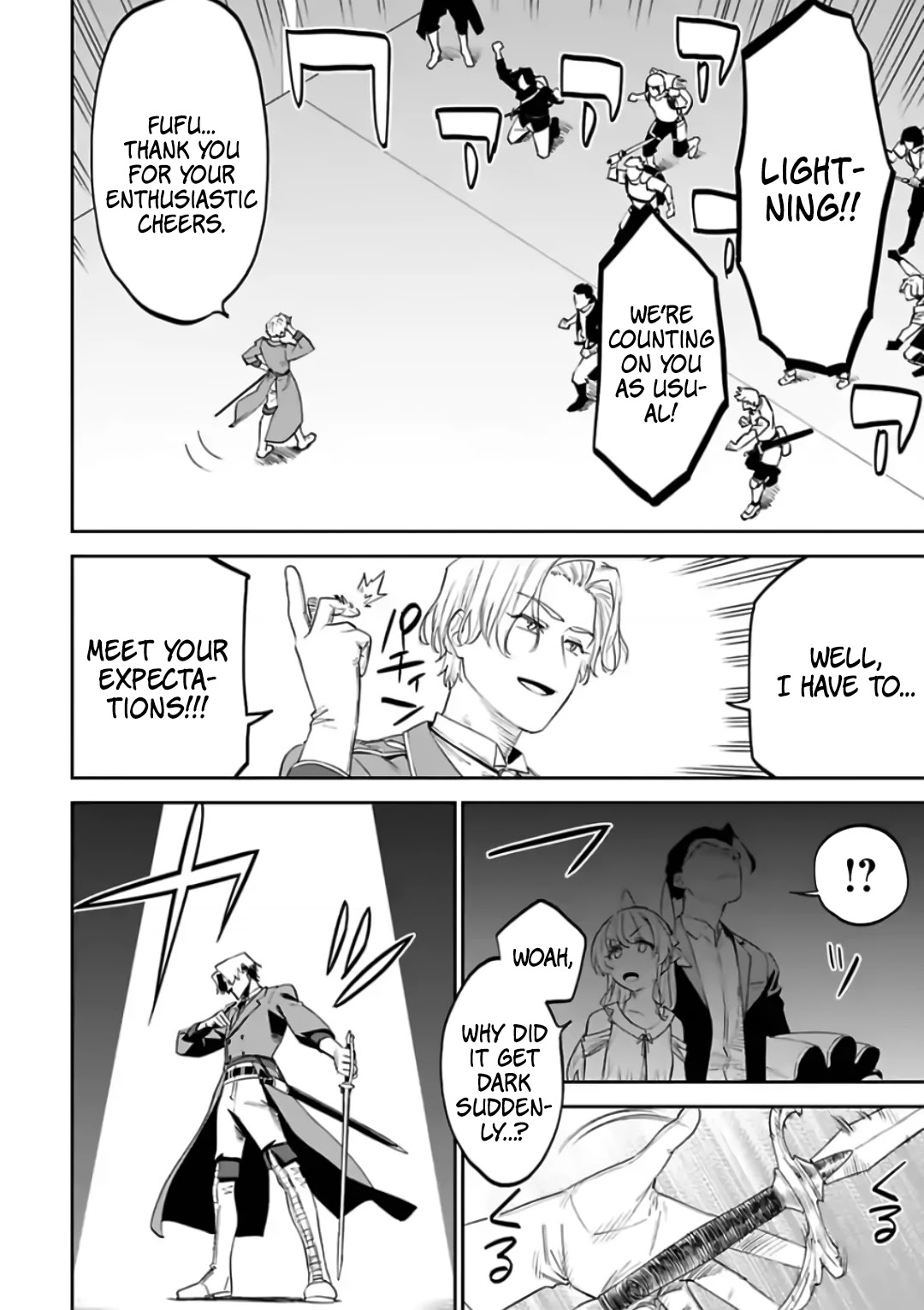 Fantasy Bishoujo Juniku Ojisan to Chapter 84 page 4 - Chapter 84: Fabiniku Ojisan And The Flash