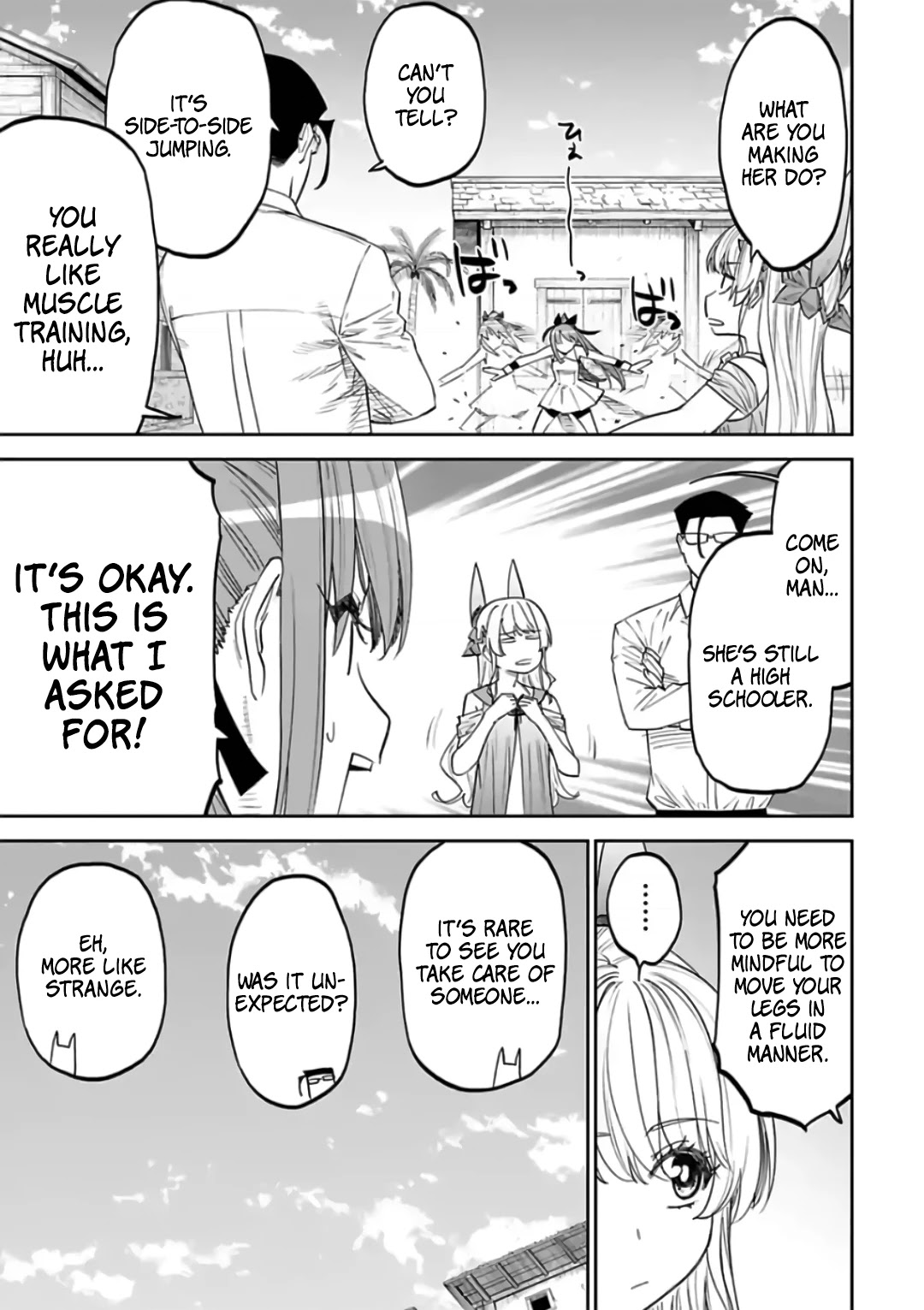 Fantasy Bishoujo Juniku Ojisan to Chapter 85 page 11 - Chapter 85: Fabiniku Ojisan And Master And Disciple