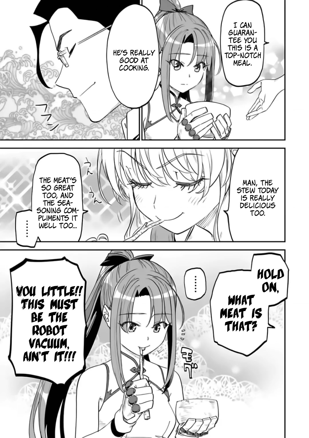 Fantasy Bishoujo Juniku Ojisan to Chapter 85 page 3 - Chapter 85: Fabiniku Ojisan And Master And Disciple