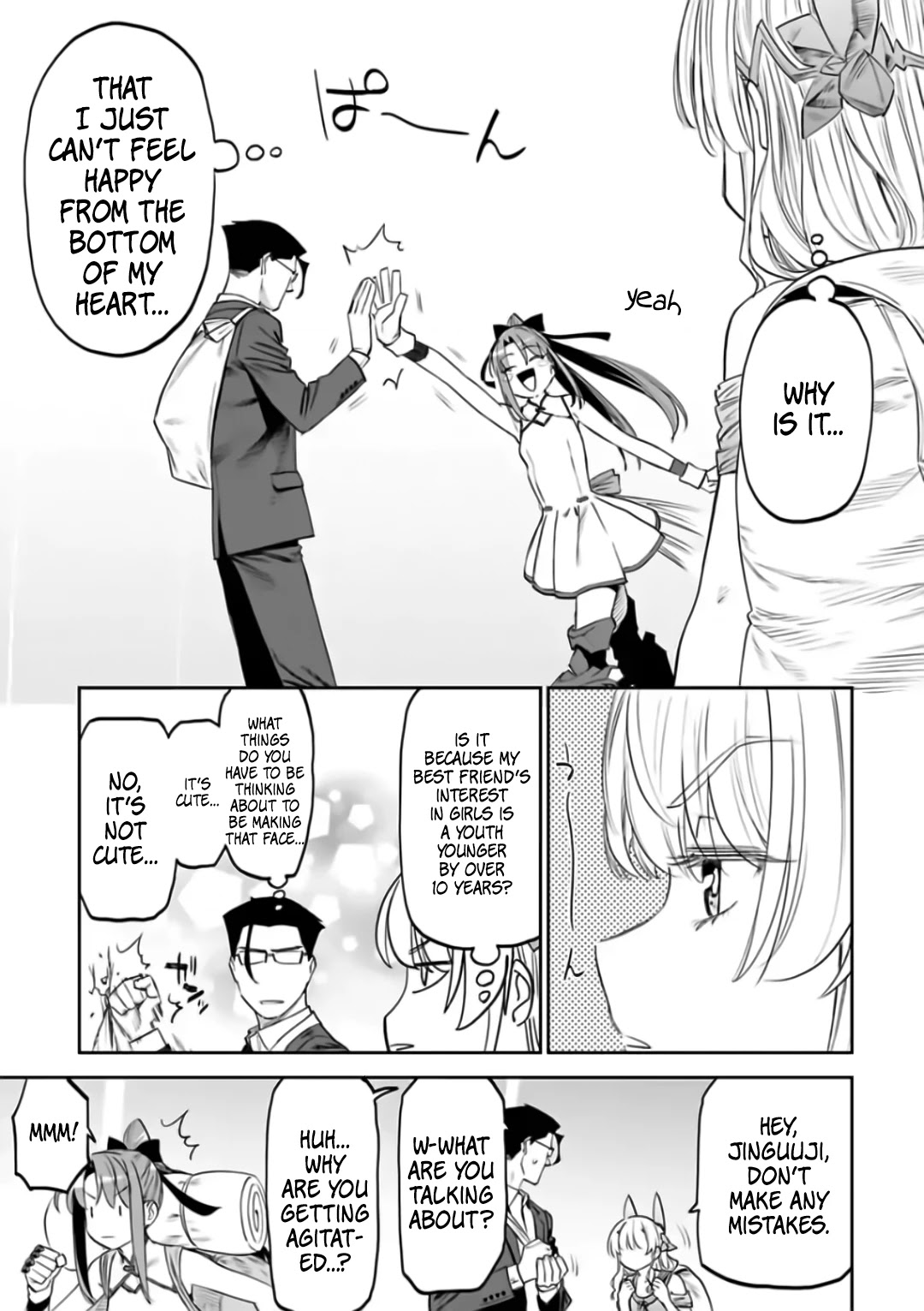 Fantasy Bishoujo Juniku Ojisan to Chapter 86 page 13 - Chapter 86: Fabiniku Ojisan And Exploration