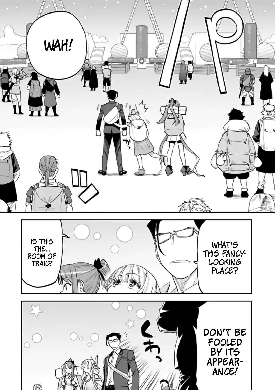 Fantasy Bishoujo Juniku Ojisan to Chapter 87 page 2 - Chapter 87: Fabiniku Ojisan And Trail