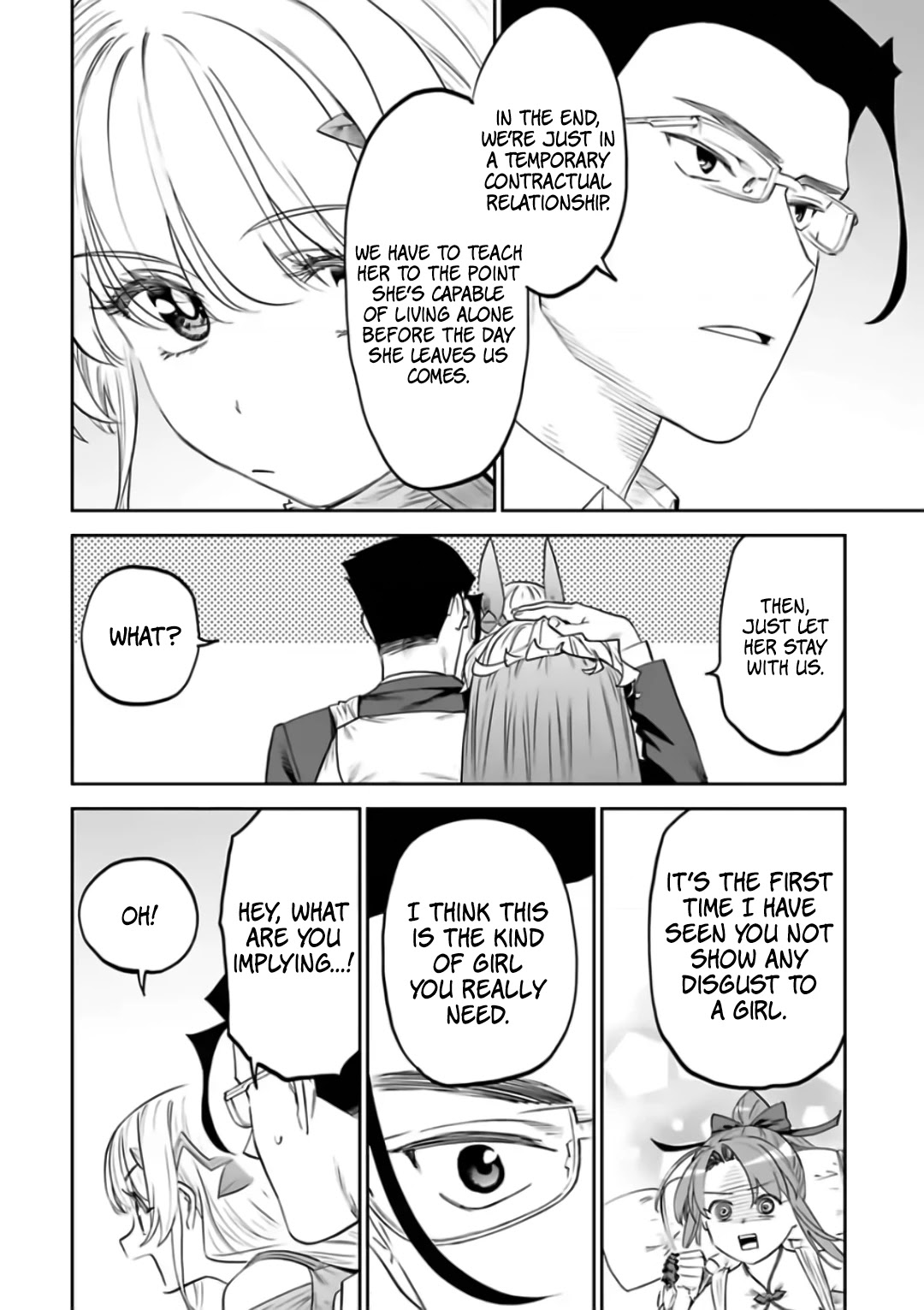 Fantasy Bishoujo Juniku Ojisan to Chapter 88 page 10 - Chapter 88: Fabiniku Ojisan And Killing Intent