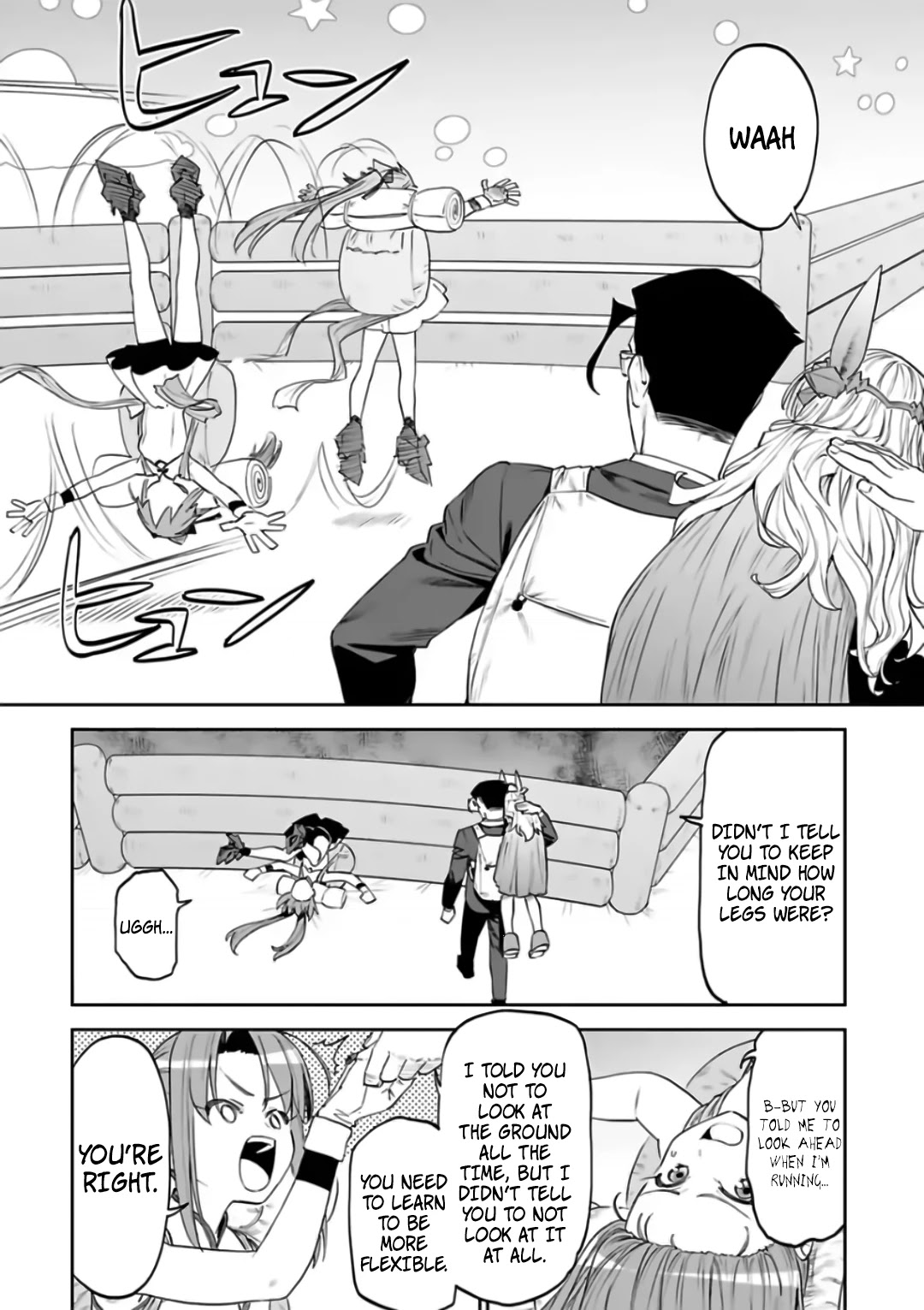 Fantasy Bishoujo Juniku Ojisan to Chapter 88 page 2 - Chapter 88: Fabiniku Ojisan And Killing Intent