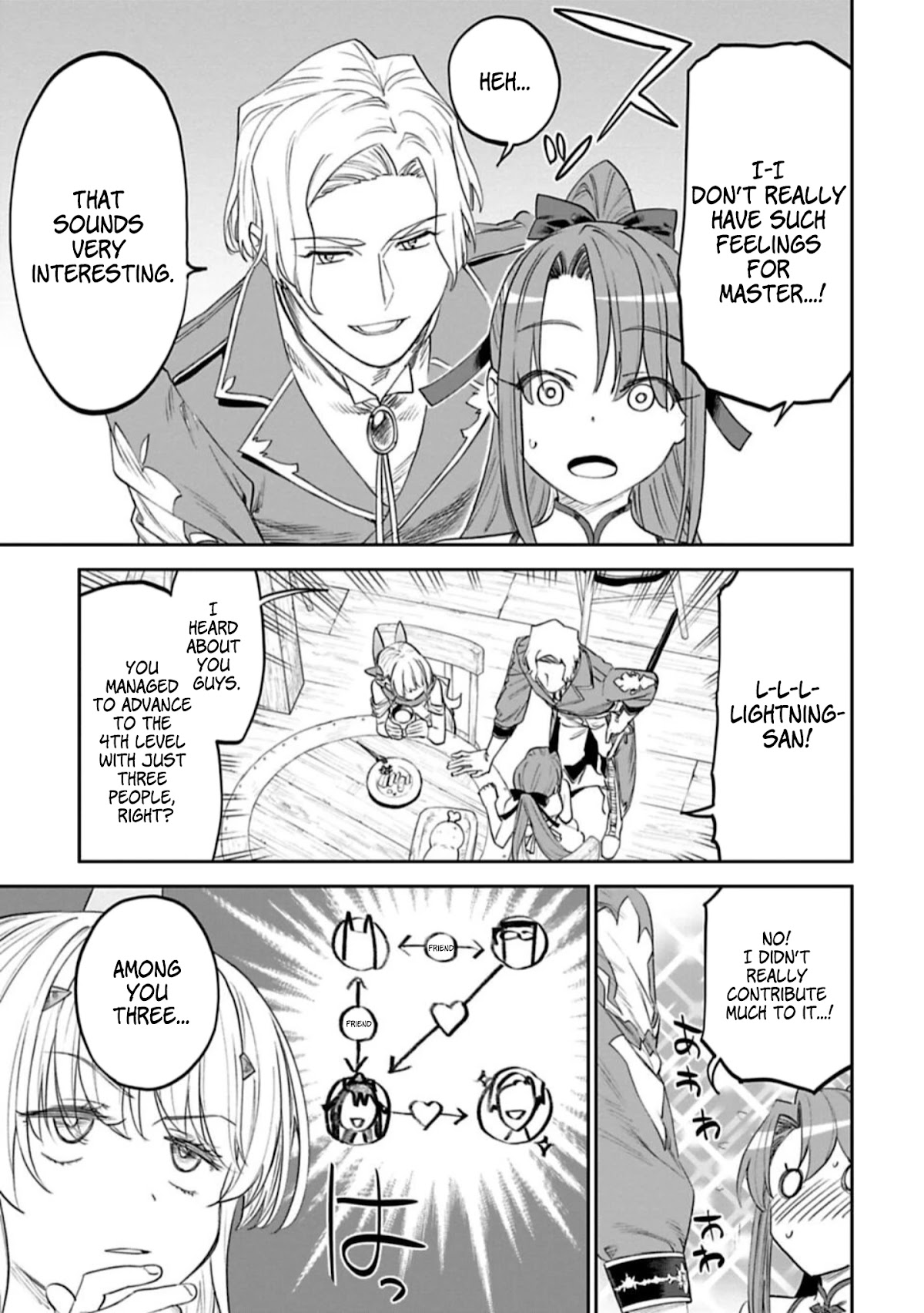 Fantasy Bishoujo Juniku Ojisan to Chapter 91 page 7 - Chapter 91: Fabiniku Ojisan And Relationship Chart