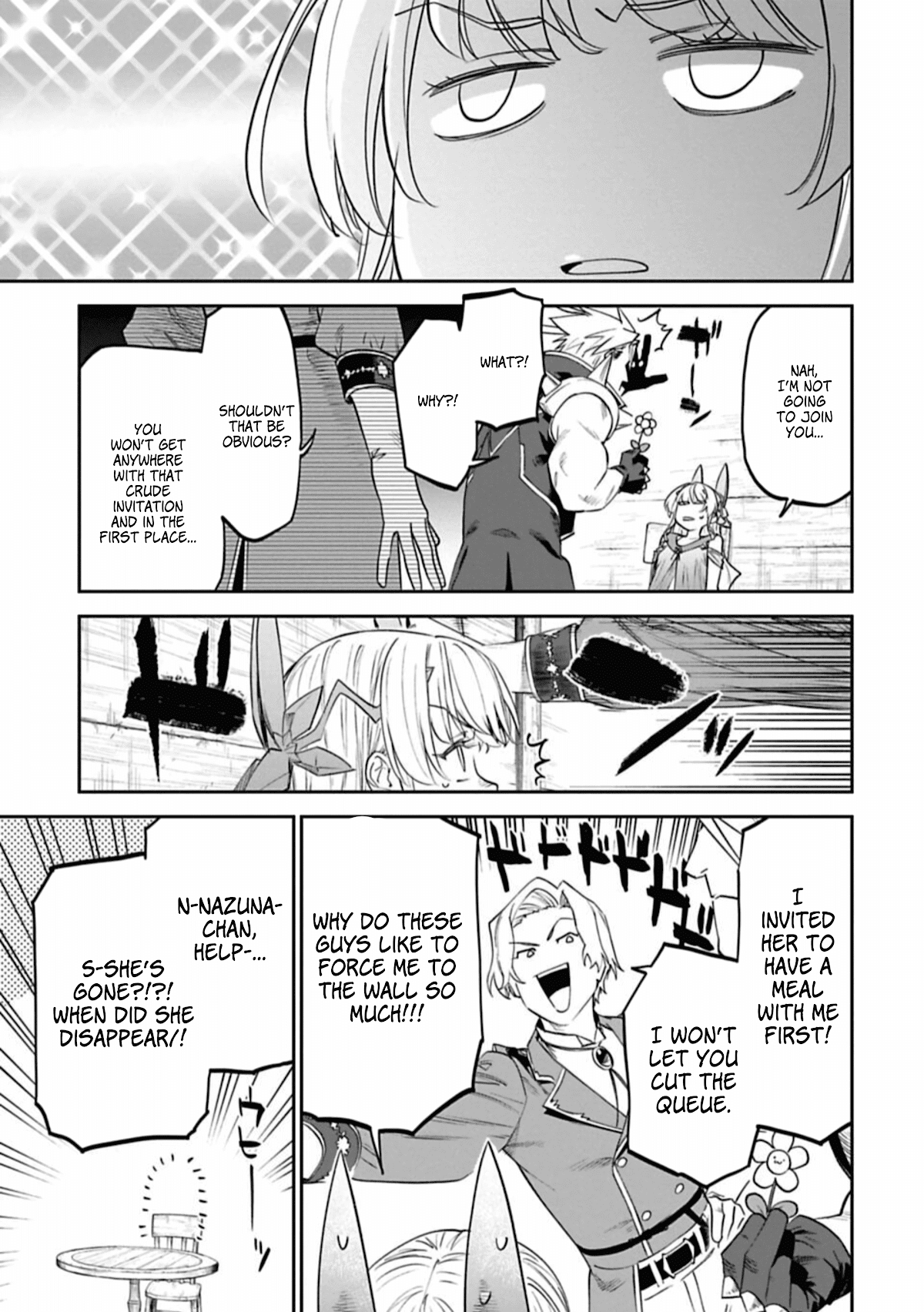 Fantasy Bishoujo Juniku Ojisan to Chapter 92 page 5 - Chapter 92: Fabiniku Ojisan And Kabe-don