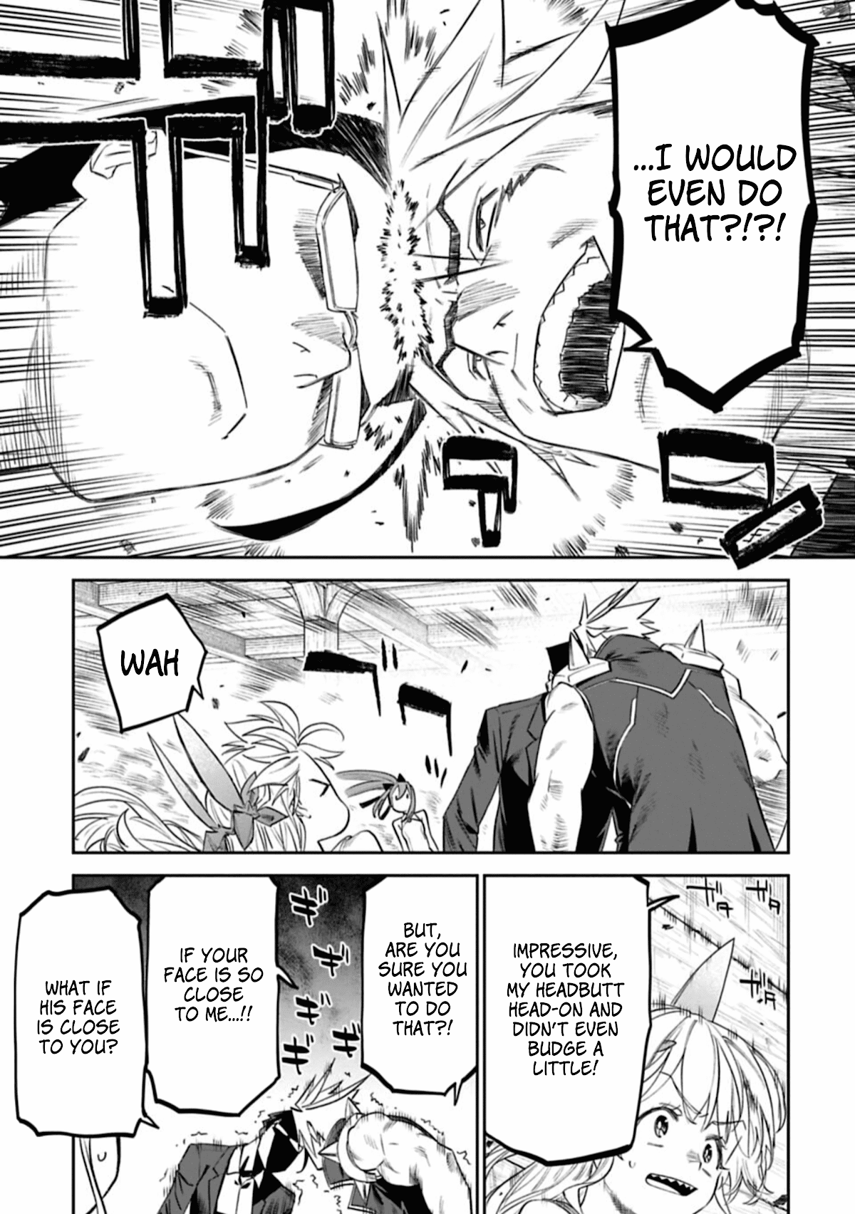 Fantasy Bishoujo Juniku Ojisan to Chapter 92 page 9 - Chapter 92: Fabiniku Ojisan And Kabe-don