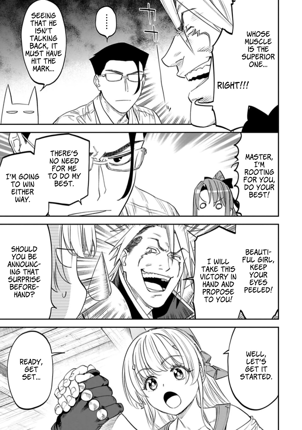 Fantasy Bishoujo Juniku Ojisan to Chapter 93 page 7 - Chapter 93: Fabiniku Ojisan And Forehead Kiss