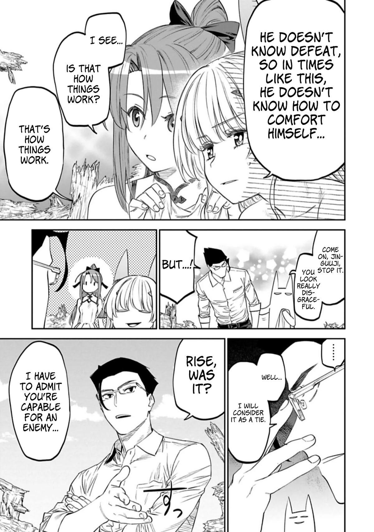 Fantasy Bishoujo Juniku Ojisan to Chapter 95 page 3 - Chapter 95: Fabiniku Ojisan And Equal