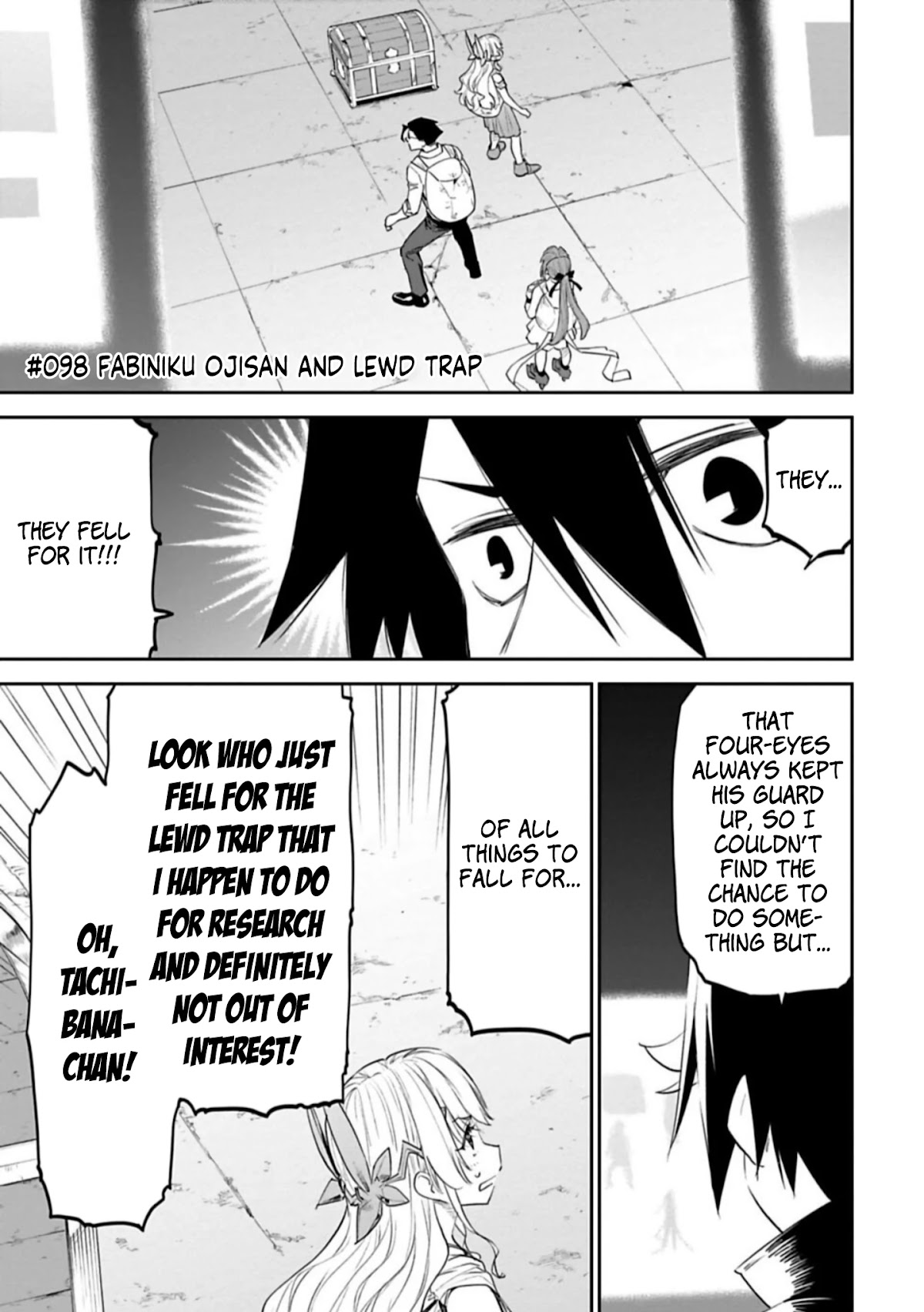 Fantasy Bishoujo Juniku Ojisan to Chapter 98 page 1 - Chapter 98: Fabiniku Ojisan And Lewd Trap