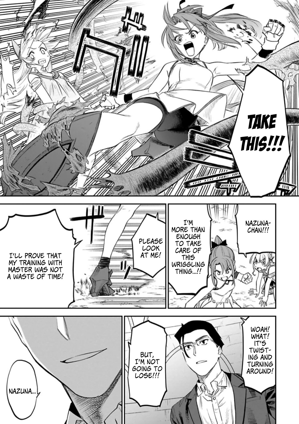 Fantasy Bishoujo Juniku Ojisan to Chapter 99 page 5 - Chapter 99: Fabiniku Ojisan And Struggle