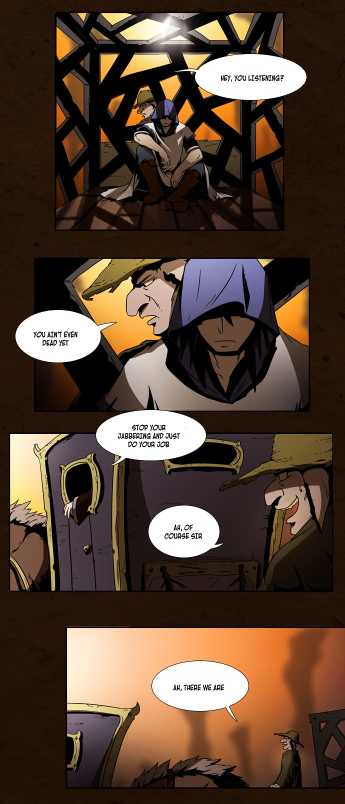 Fantasy World Survival Chapter 1 page 4 - Chapter 1 : The Arena of the Desert (1)