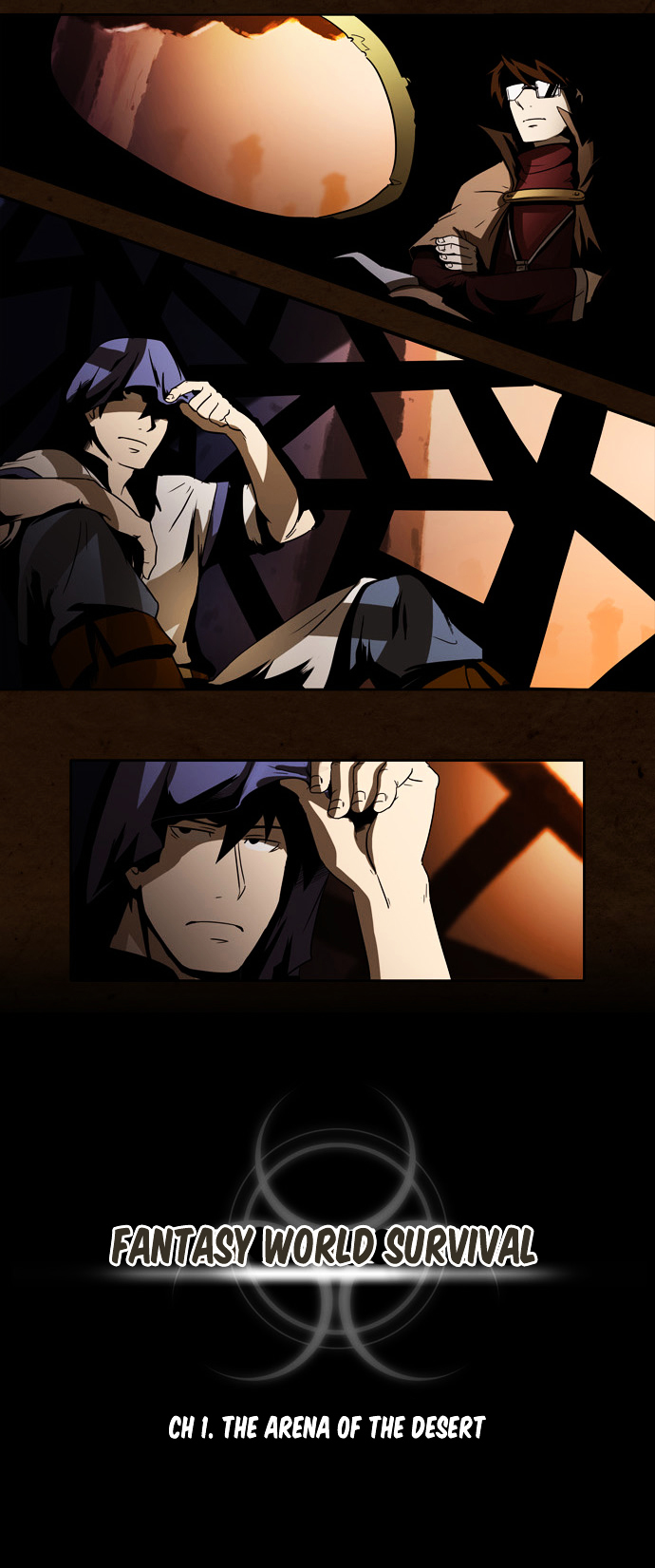 Fantasy World Survival Chapter 1 page 6 - Chapter 1 : The Arena of the Desert (1)