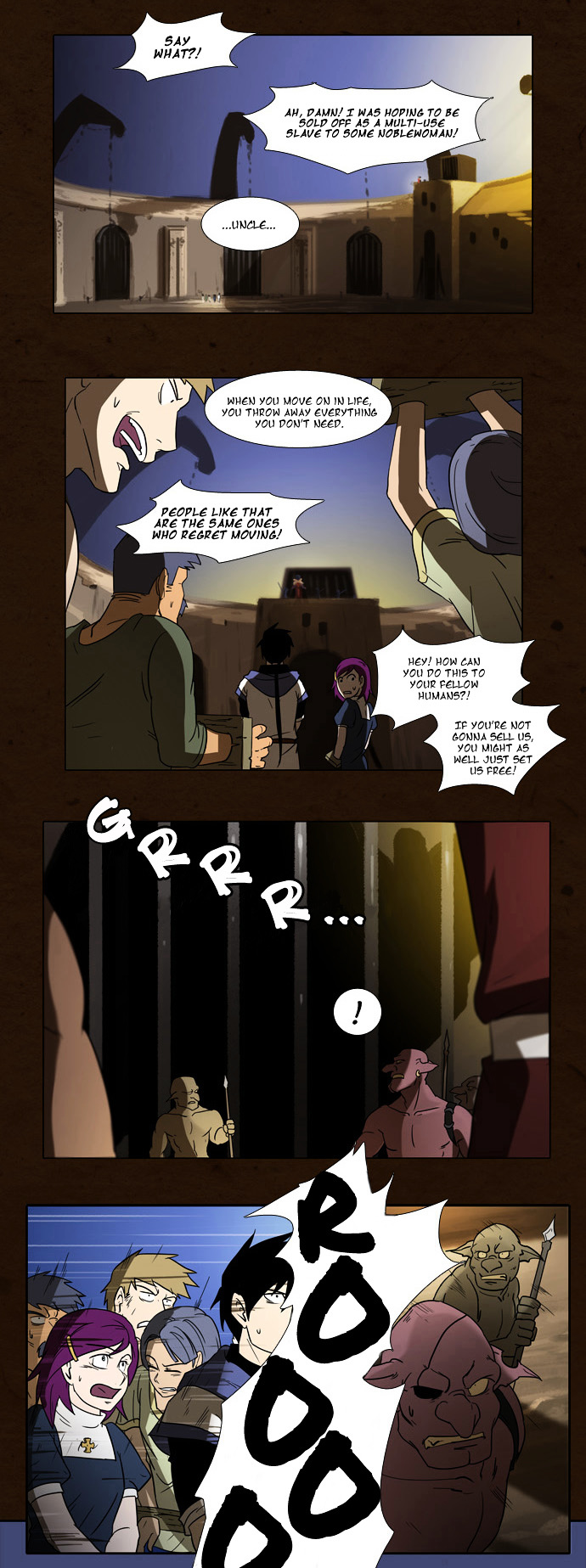 Fantasy World Survival Chapter 2 page 7 - Chapter 2 : The Arena of the Desert (2)