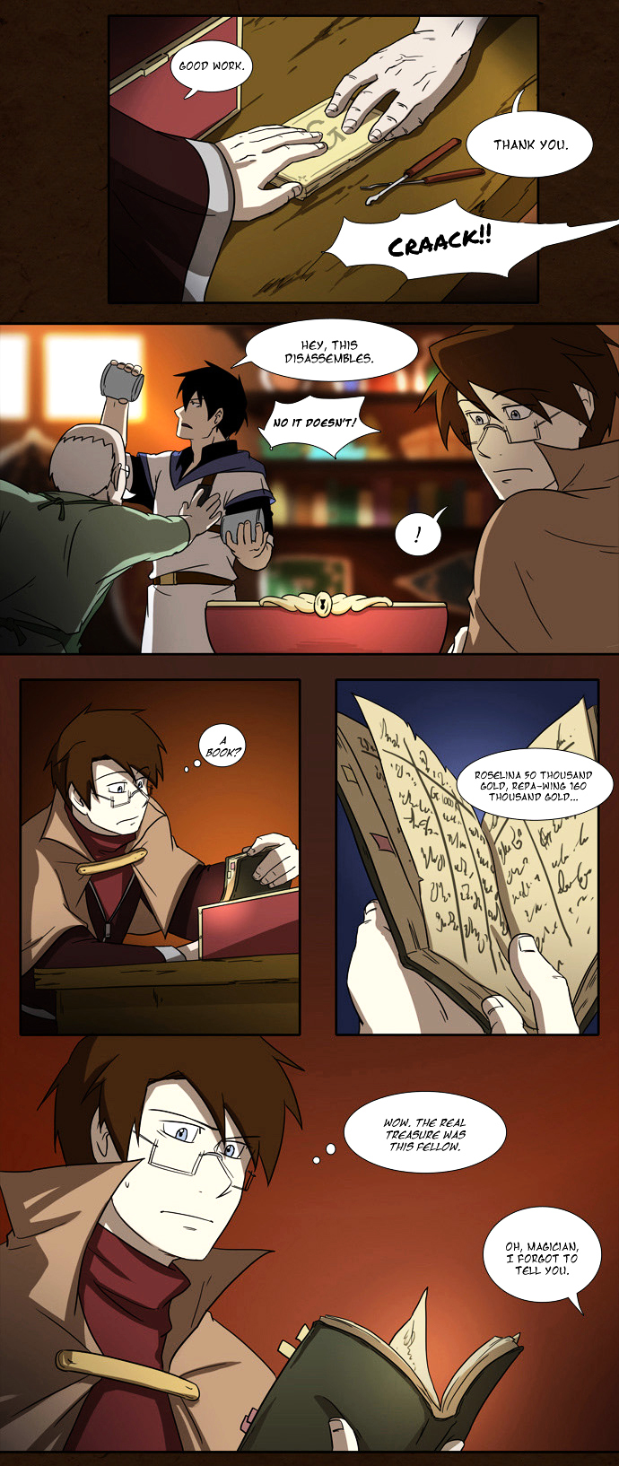 Fantasy World Survival Chapter 5 page 5 - Chapter 5 : Don't Put Important Things In An Important Looking Box (1)