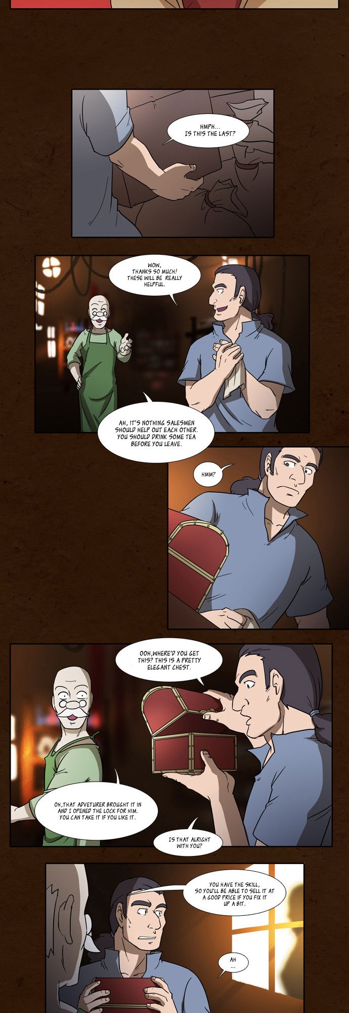 Fantasy World Survival Chapter 8 page 7 - Chapter 8 : Don't Put Important Things In An Important Looking Box (4)