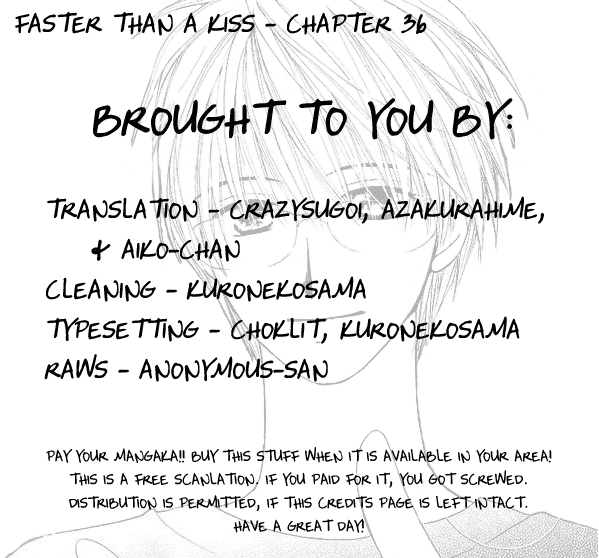 Faster Than a Kiss Chapter 36 page 32 - Chapter 36