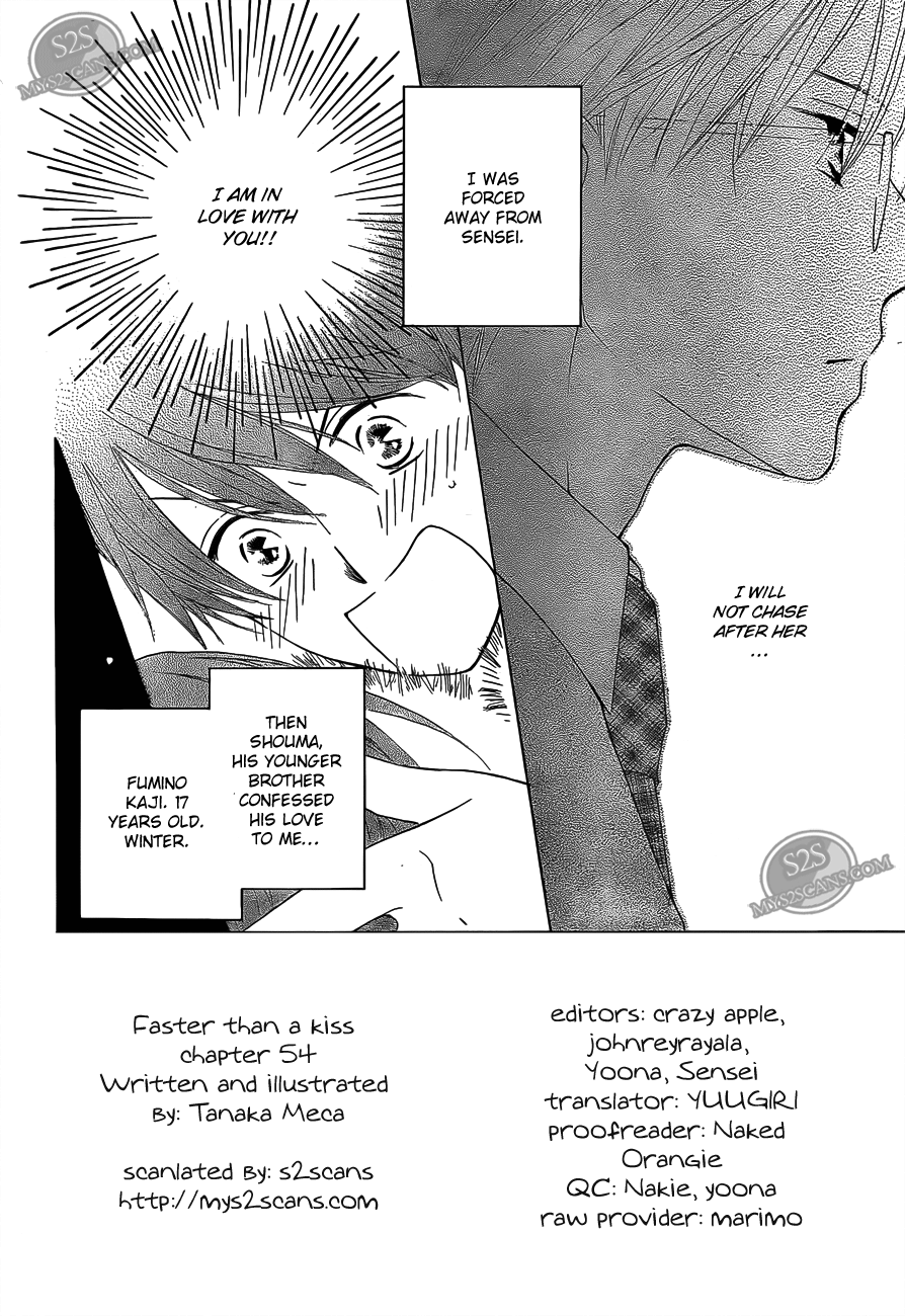 Faster Than a Kiss Chapter 54 page 3 - Chapter 54