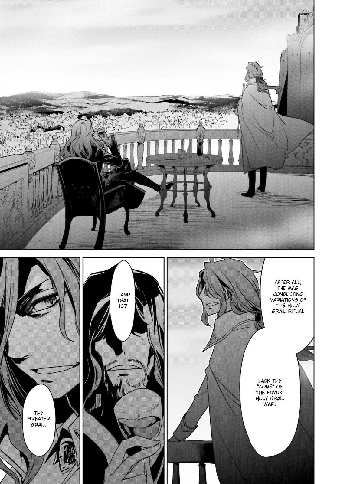 Fate/Apocrypha Chapter 1 page 11 - Chapter 1: Episode: 01 Night Before the Curtain Rises -Black-