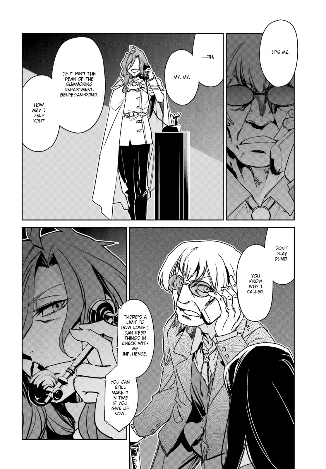 Fate/Apocrypha Chapter 1 page 16 - Chapter 1: Episode: 01 Night Before the Curtain Rises -Black-