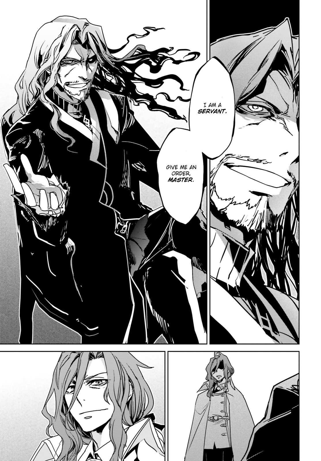 Fate/Apocrypha Chapter 1 page 21 - Chapter 1: Episode: 01 Night Before the Curtain Rises -Black-