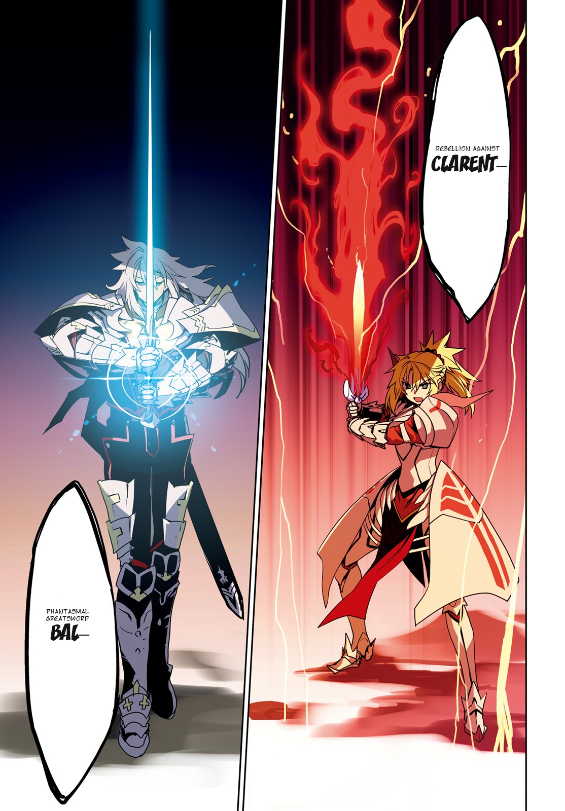 Fate/Apocrypha Chapter 1 page 4 - Chapter 1: Episode: 01 Night Before the Curtain Rises -Black-