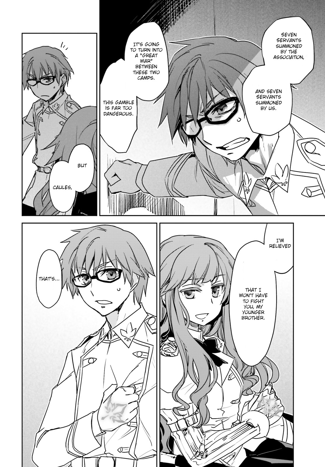 Fate/Apocrypha Chapter 1 page 42 - Chapter 1: Episode: 01 Night Before the Curtain Rises -Black-
