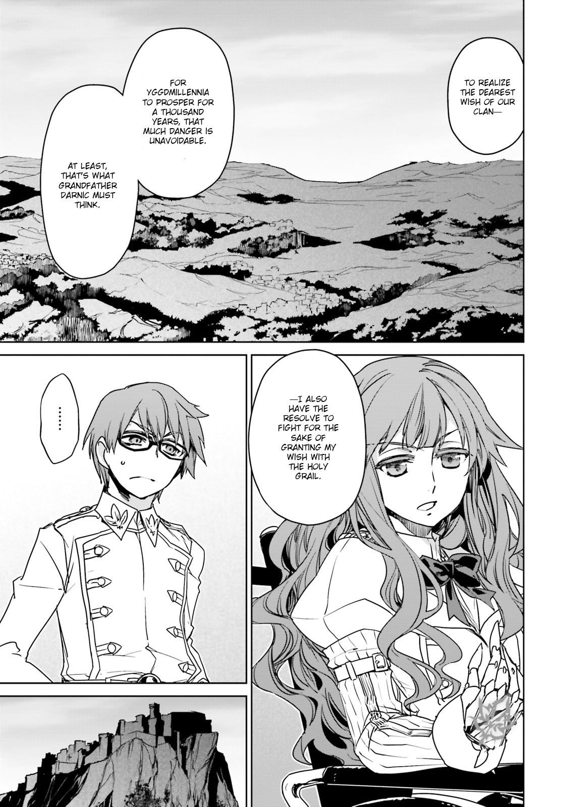 Fate/Apocrypha Chapter 1 page 43 - Chapter 1: Episode: 01 Night Before the Curtain Rises -Black-